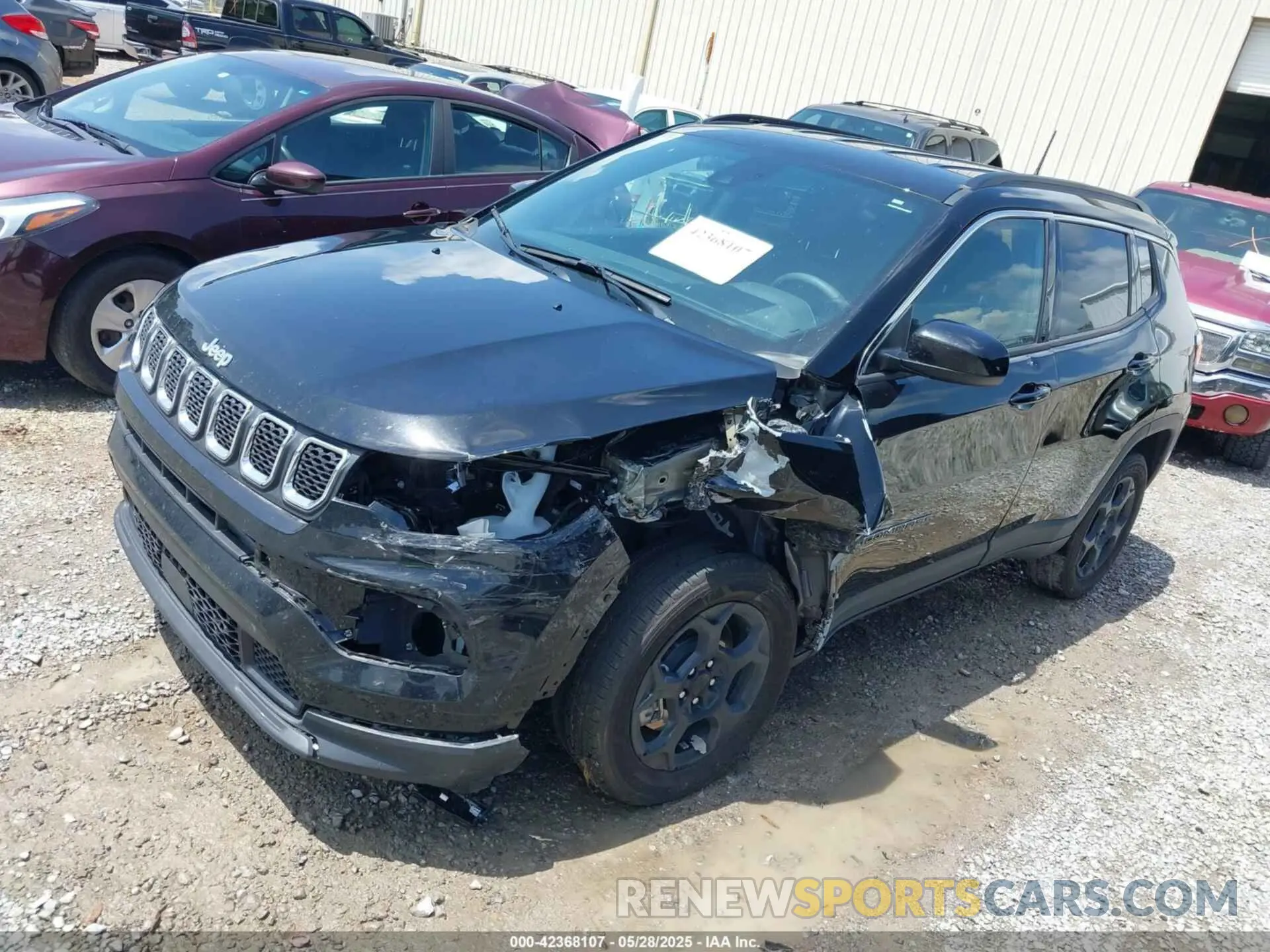 2 Photograph of a damaged car 3C4NJDBN2PT570212 JEEP COMPASS 2023