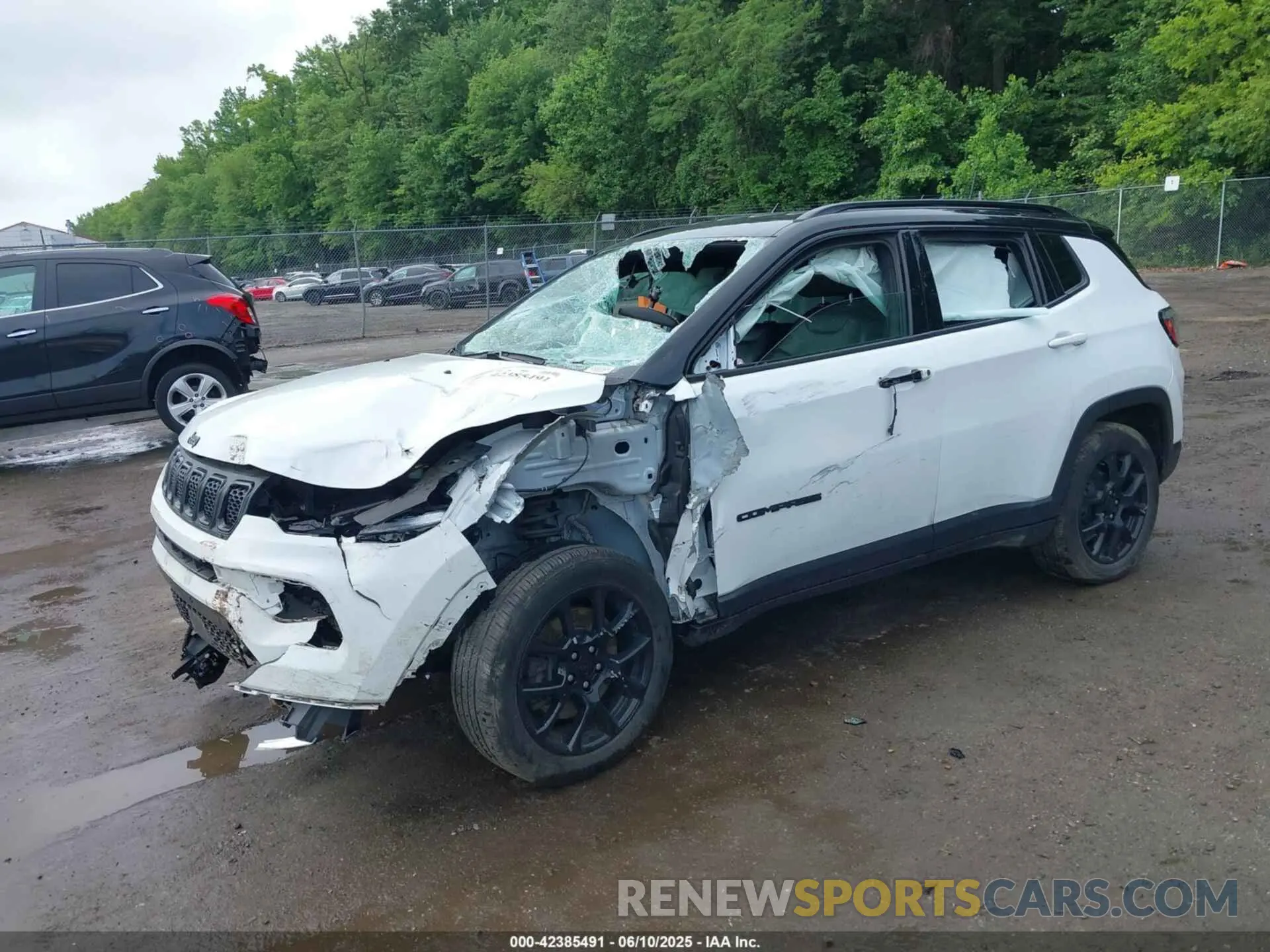 2 Photograph of a damaged car 3C4NJDBN3PT510424 JEEP COMPASS 2023