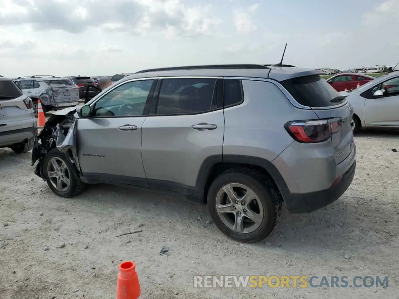 2 Photograph of a damaged car 3C4NJDBN3PT541849 JEEP COMPASS 2023