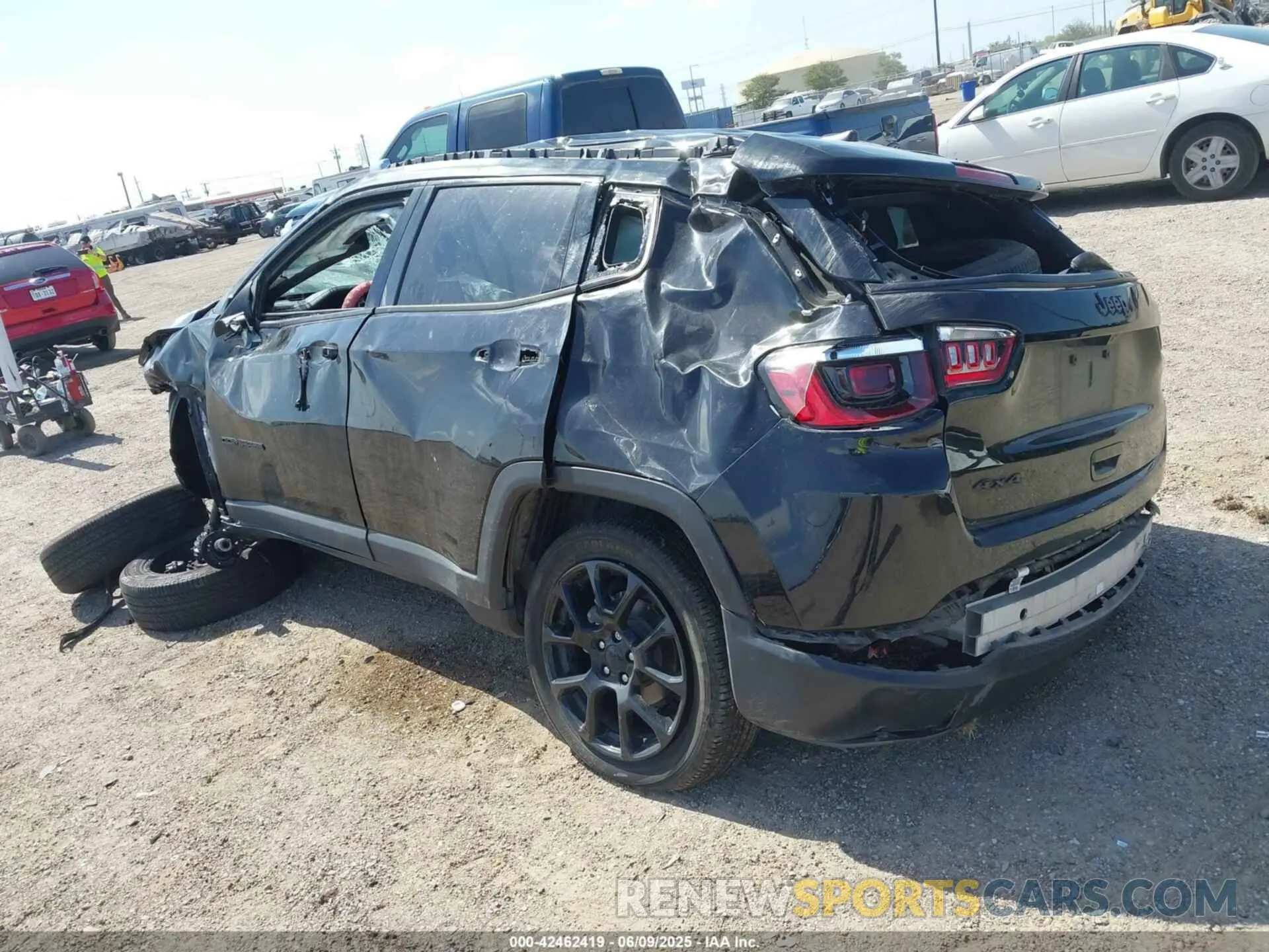 3 Photograph of a damaged car 3C4NJDBN3PT549241 JEEP COMPASS 2023