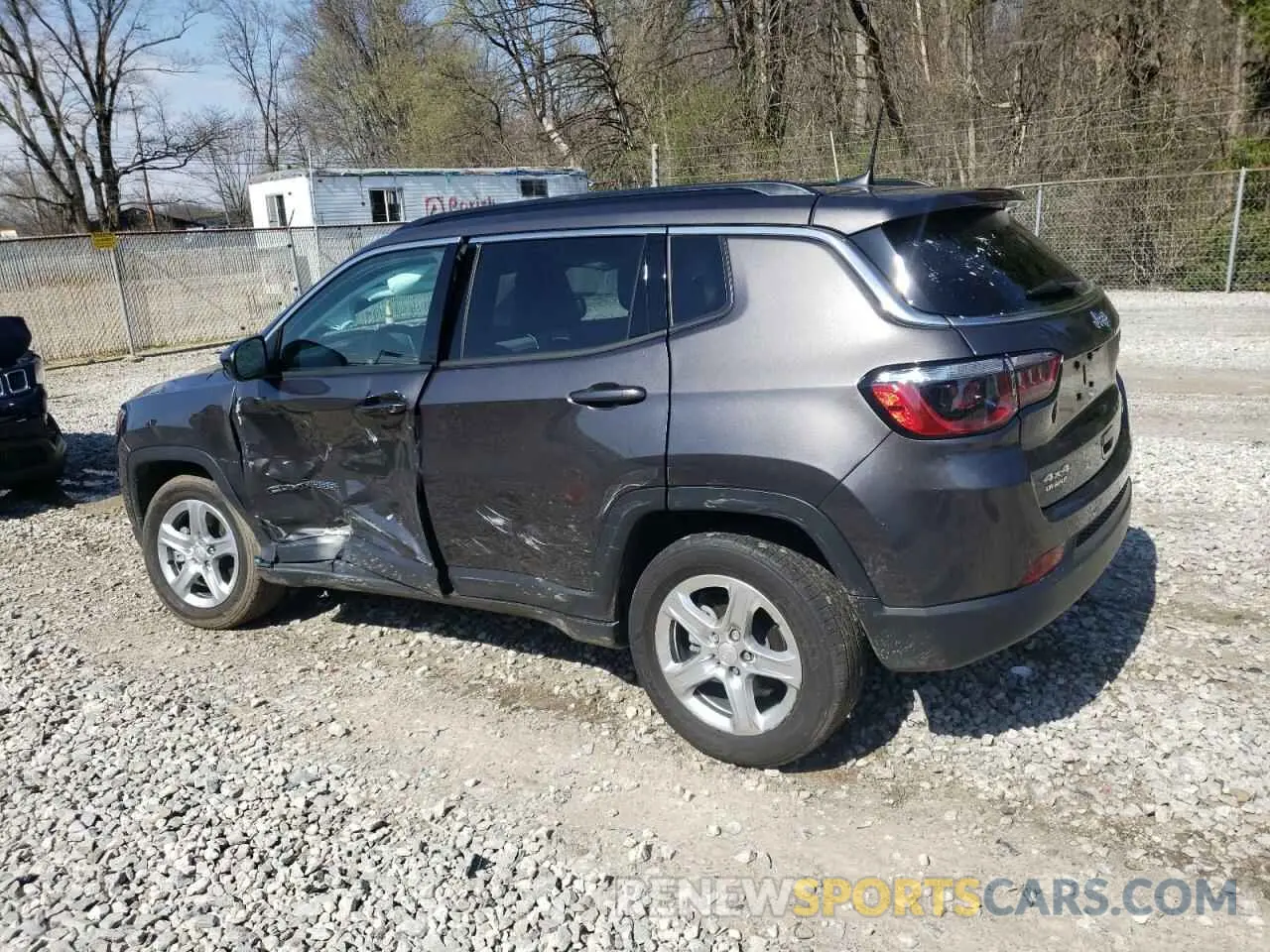 2 Photograph of a damaged car 3C4NJDBN4PT508245 JEEP COMPASS 2023