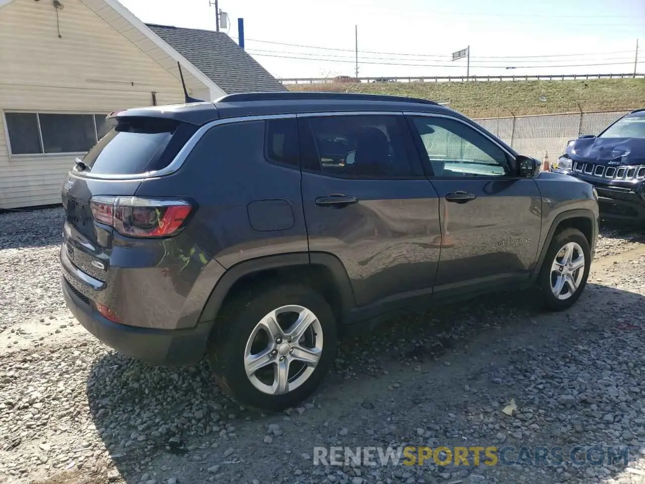 3 Photograph of a damaged car 3C4NJDBN4PT508245 JEEP COMPASS 2023