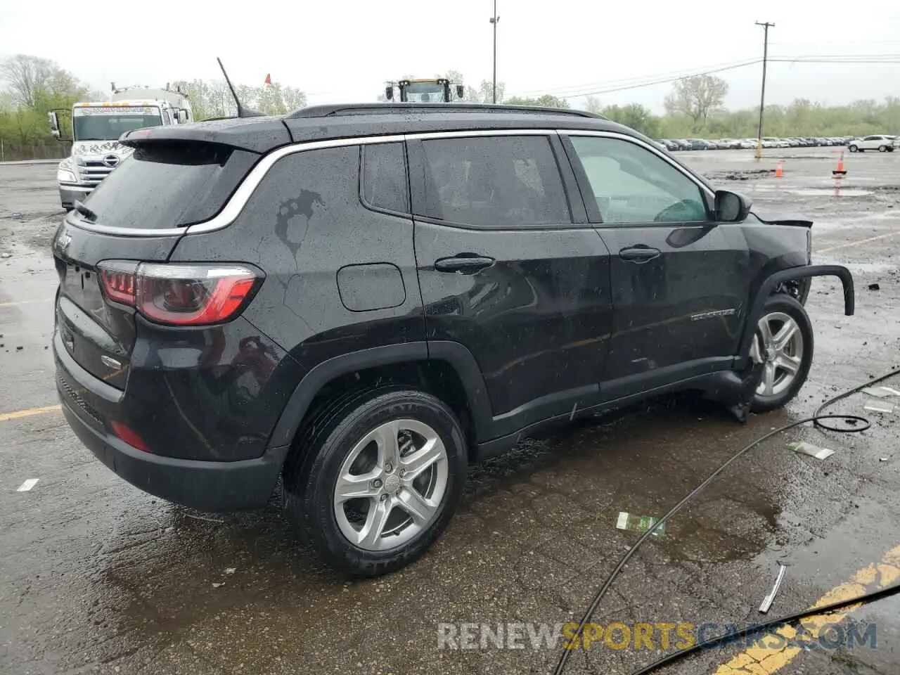 3 Photograph of a damaged car 3C4NJDBN4PT548048 JEEP COMPASS 2023
