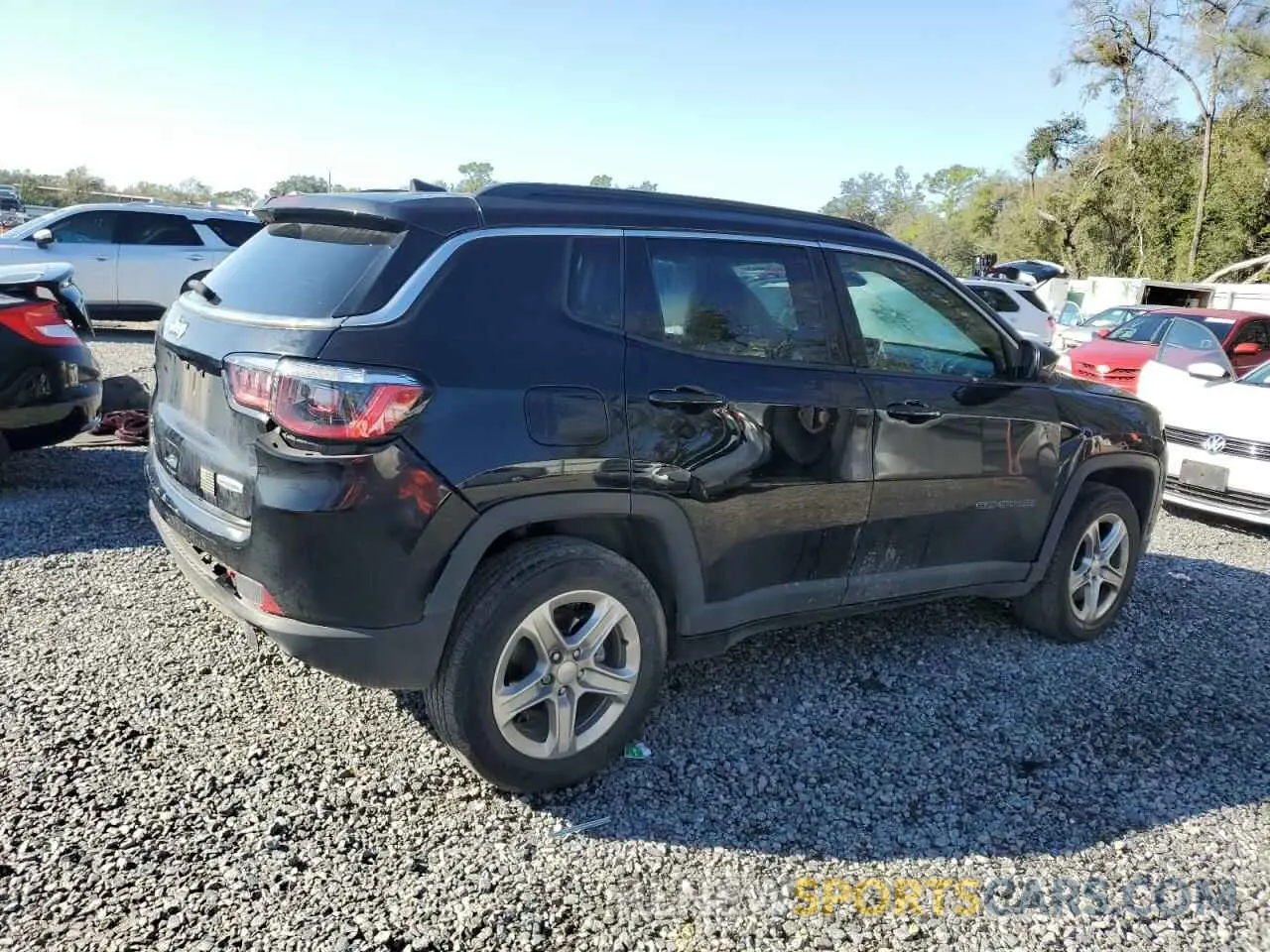 3 Photograph of a damaged car 3C4NJDBN5PT517732 JEEP COMPASS 2023