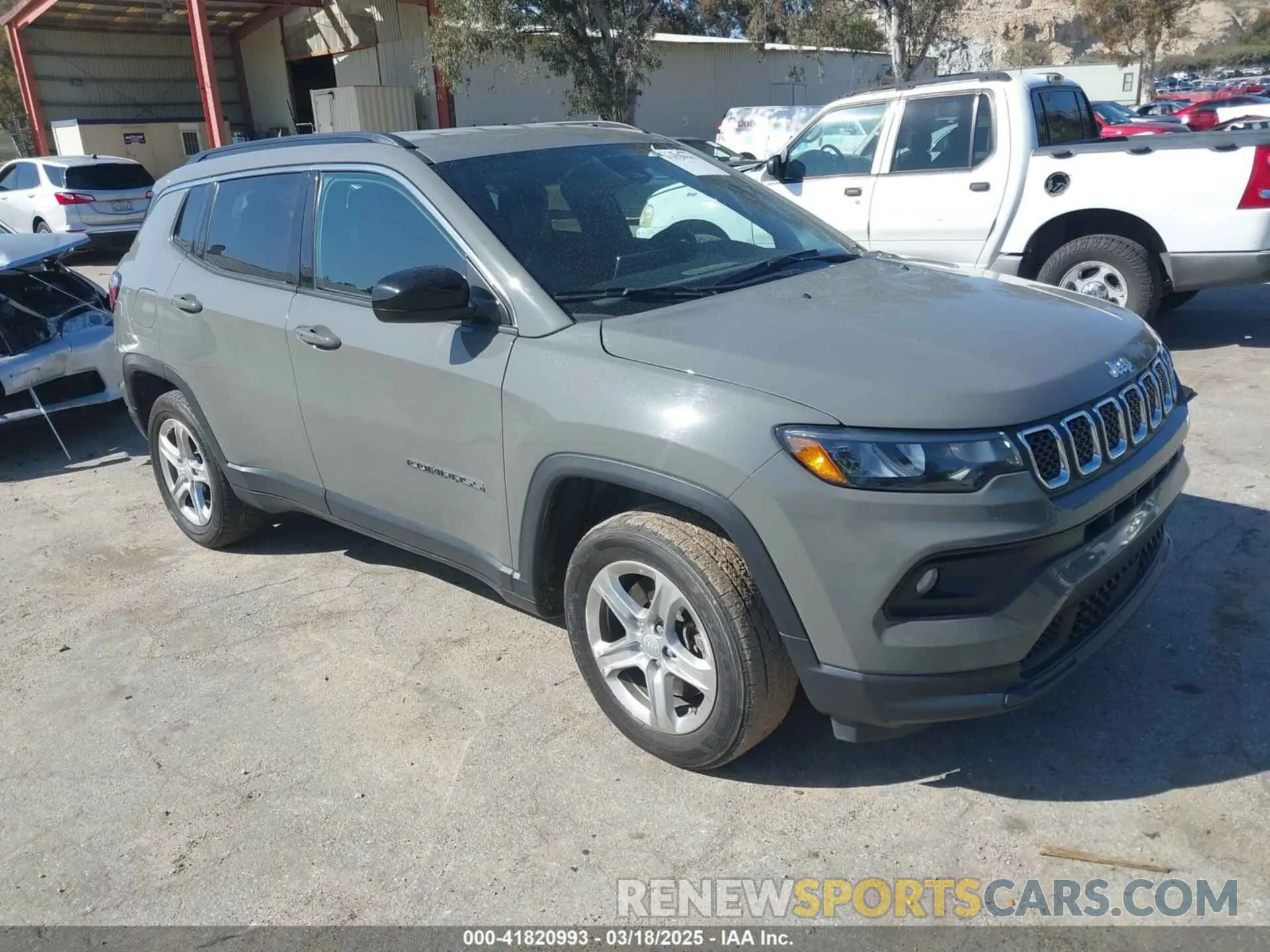 1 Photograph of a damaged car 3C4NJDBN5PT540444 JEEP COMPASS 2023