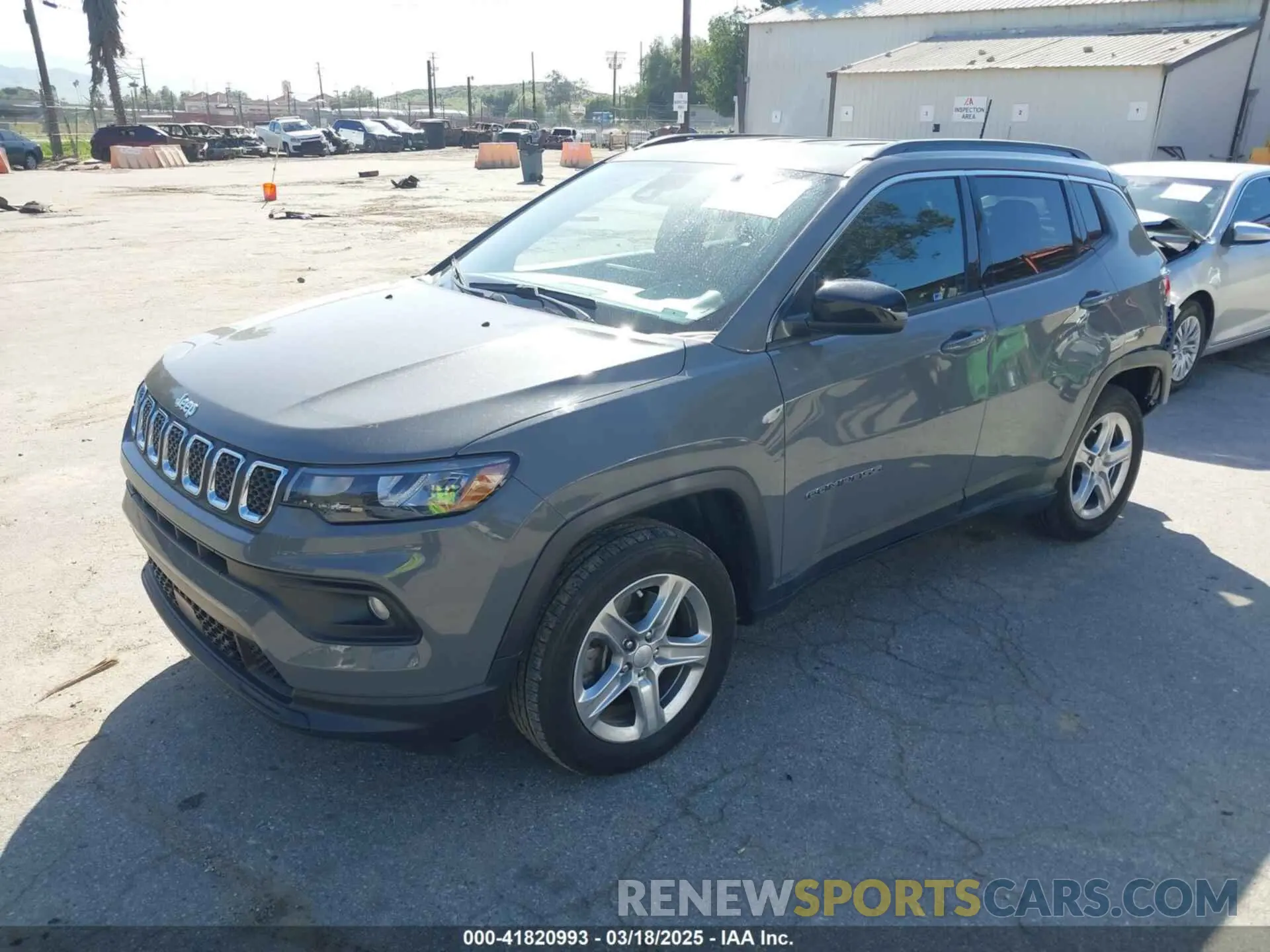 2 Photograph of a damaged car 3C4NJDBN5PT540444 JEEP COMPASS 2023