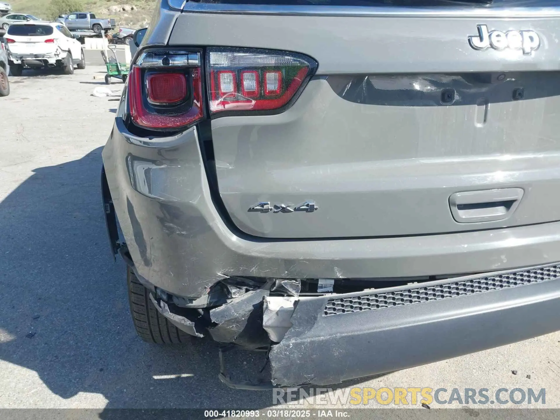 6 Photograph of a damaged car 3C4NJDBN5PT540444 JEEP COMPASS 2023