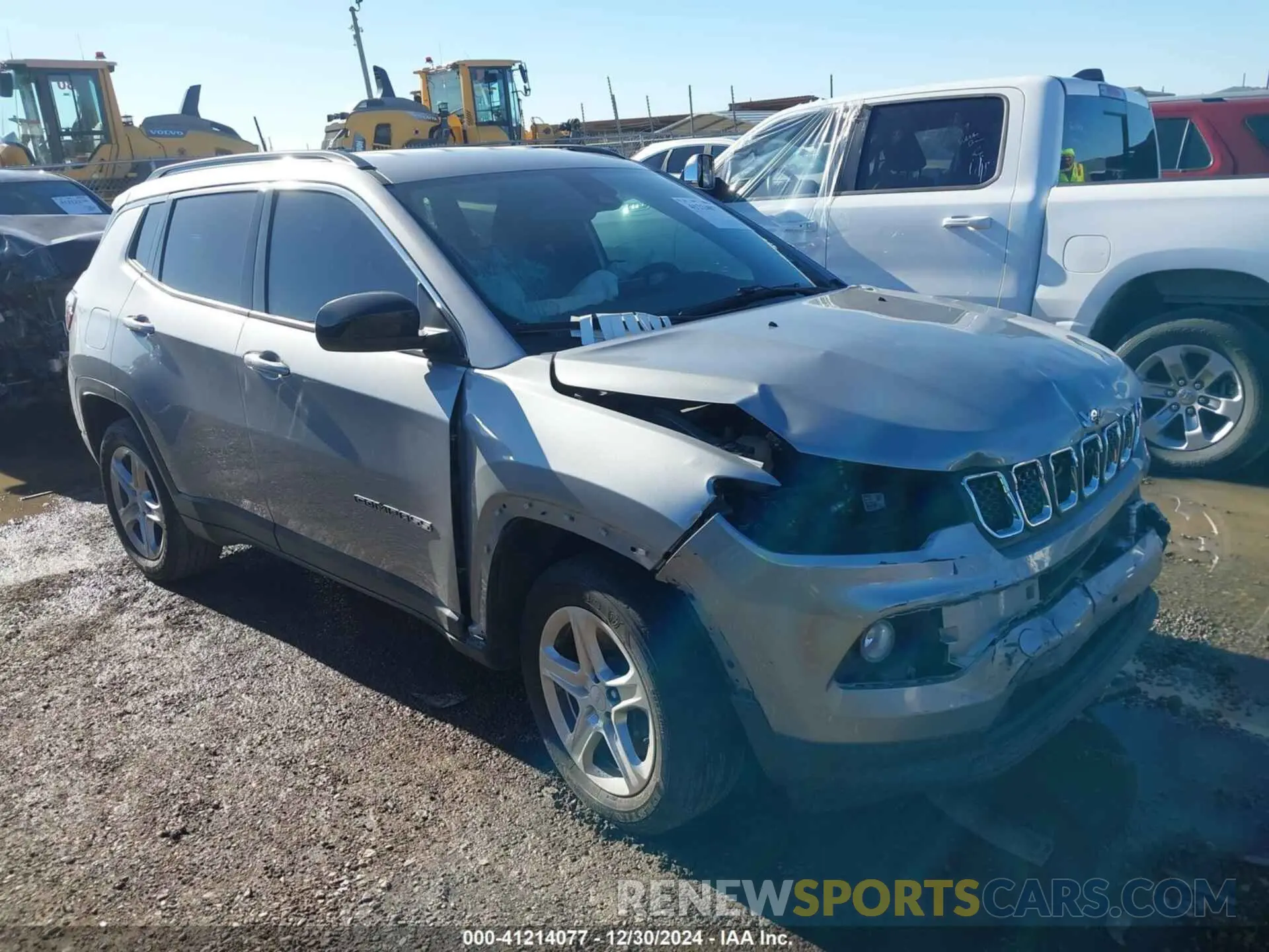 1 Photograph of a damaged car 3C4NJDBN5PT540587 JEEP COMPASS 2023