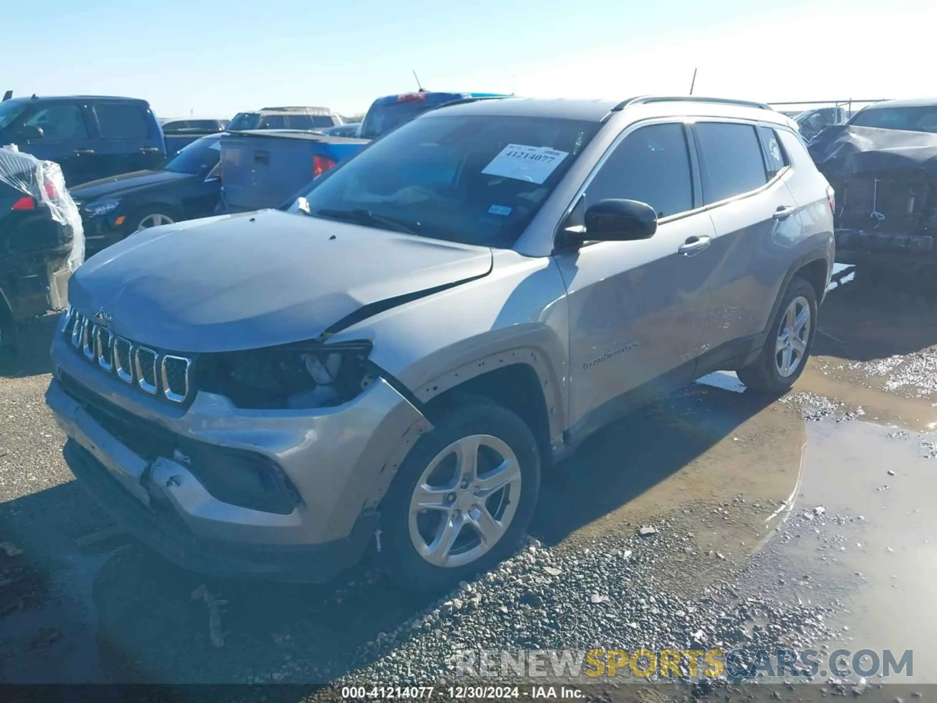 2 Photograph of a damaged car 3C4NJDBN5PT540587 JEEP COMPASS 2023