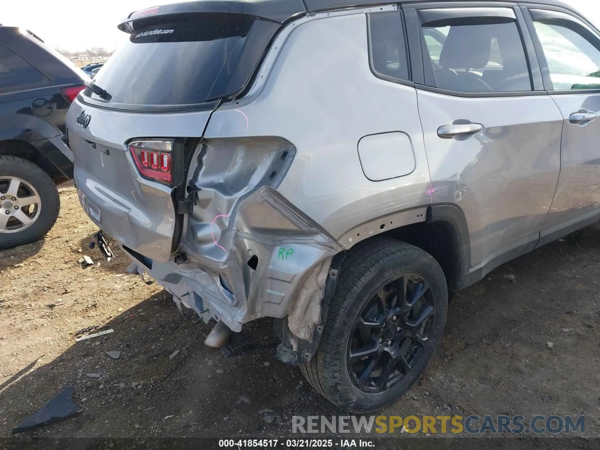 6 Photograph of a damaged car 3C4NJDBN7PT558797 JEEP COMPASS 2023