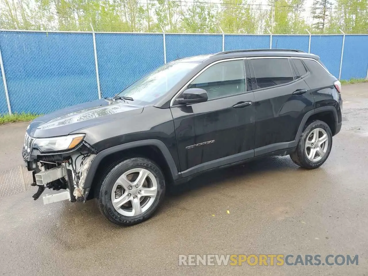 1 Photograph of a damaged car 3C4NJDBN8PT508751 JEEP COMPASS 2023