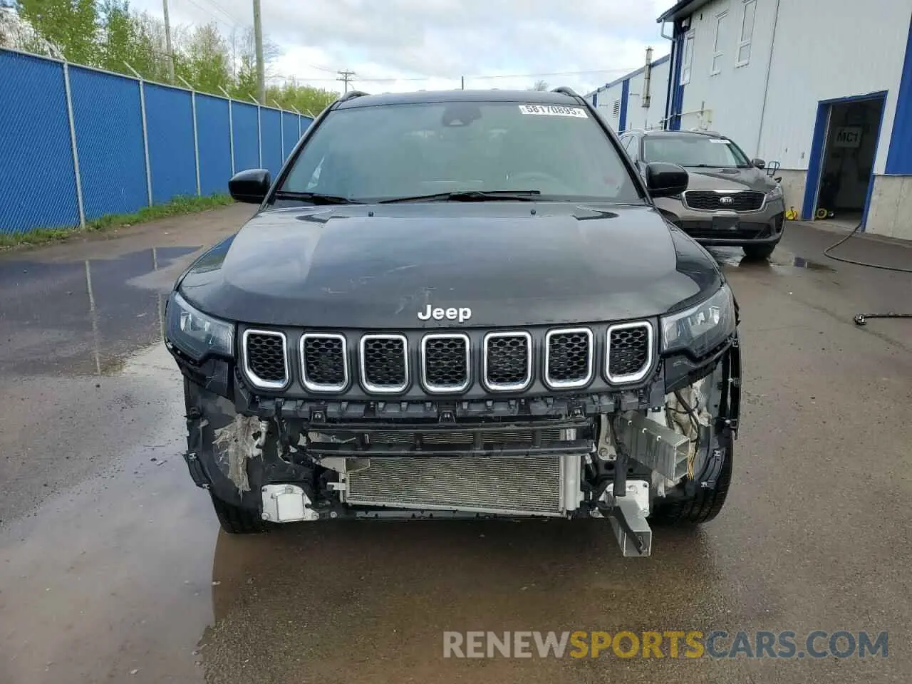 5 Photograph of a damaged car 3C4NJDBN8PT508751 JEEP COMPASS 2023