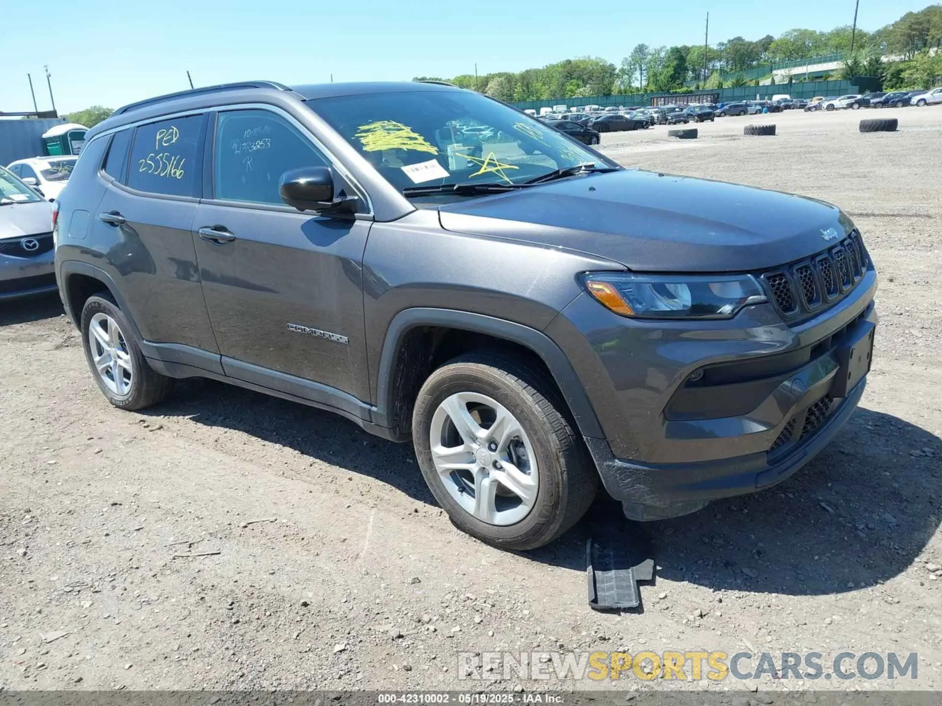1 Photograph of a damaged car 3C4NJDBN8PT515215 JEEP COMPASS 2023