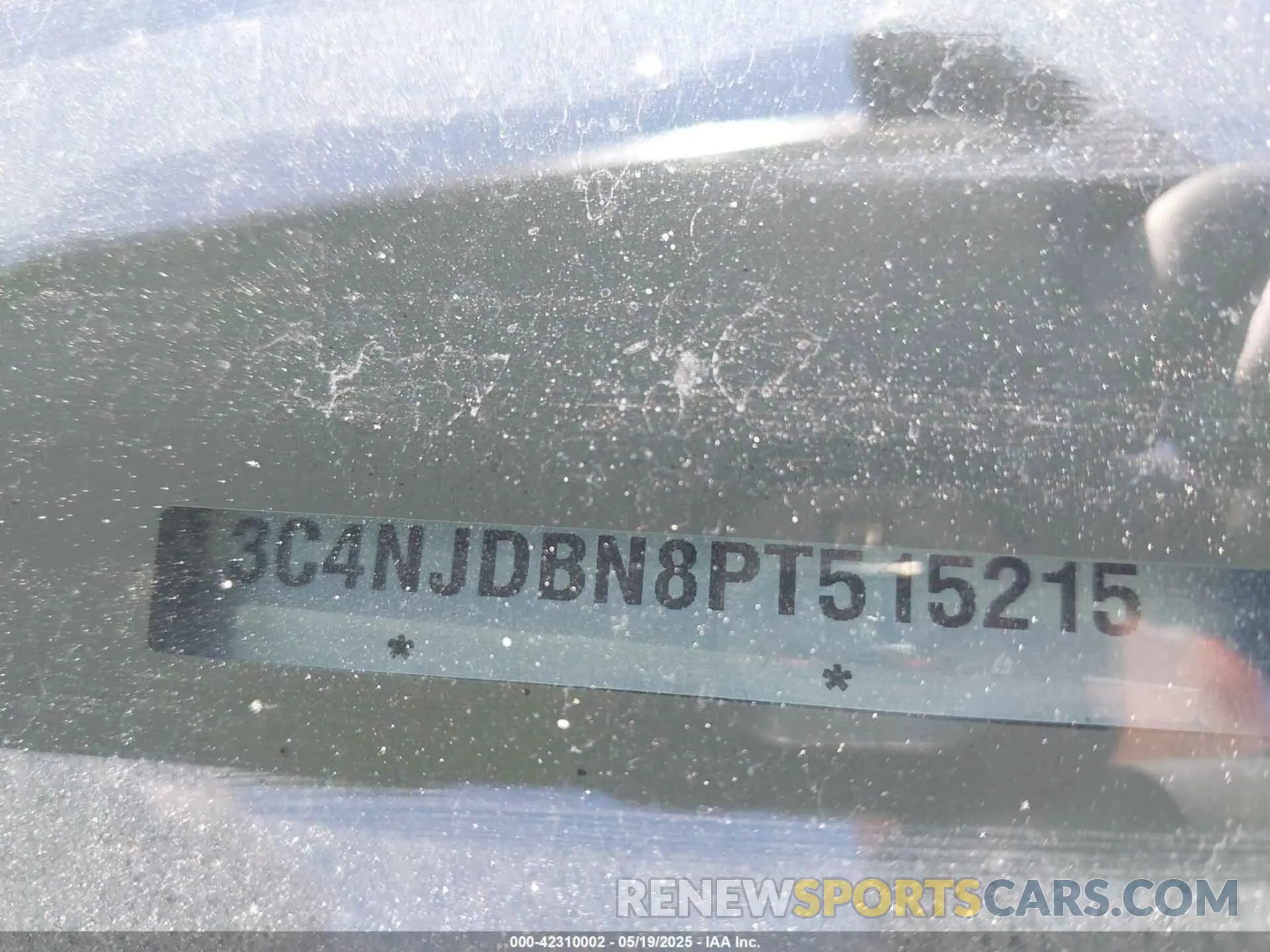 16 Photograph of a damaged car 3C4NJDBN8PT515215 JEEP COMPASS 2023