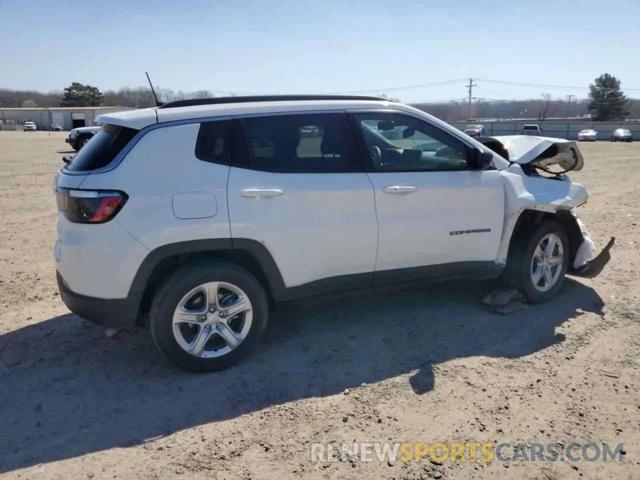 3 Photograph of a damaged car 3C4NJDBN8PT540924 JEEP COMPASS 2023