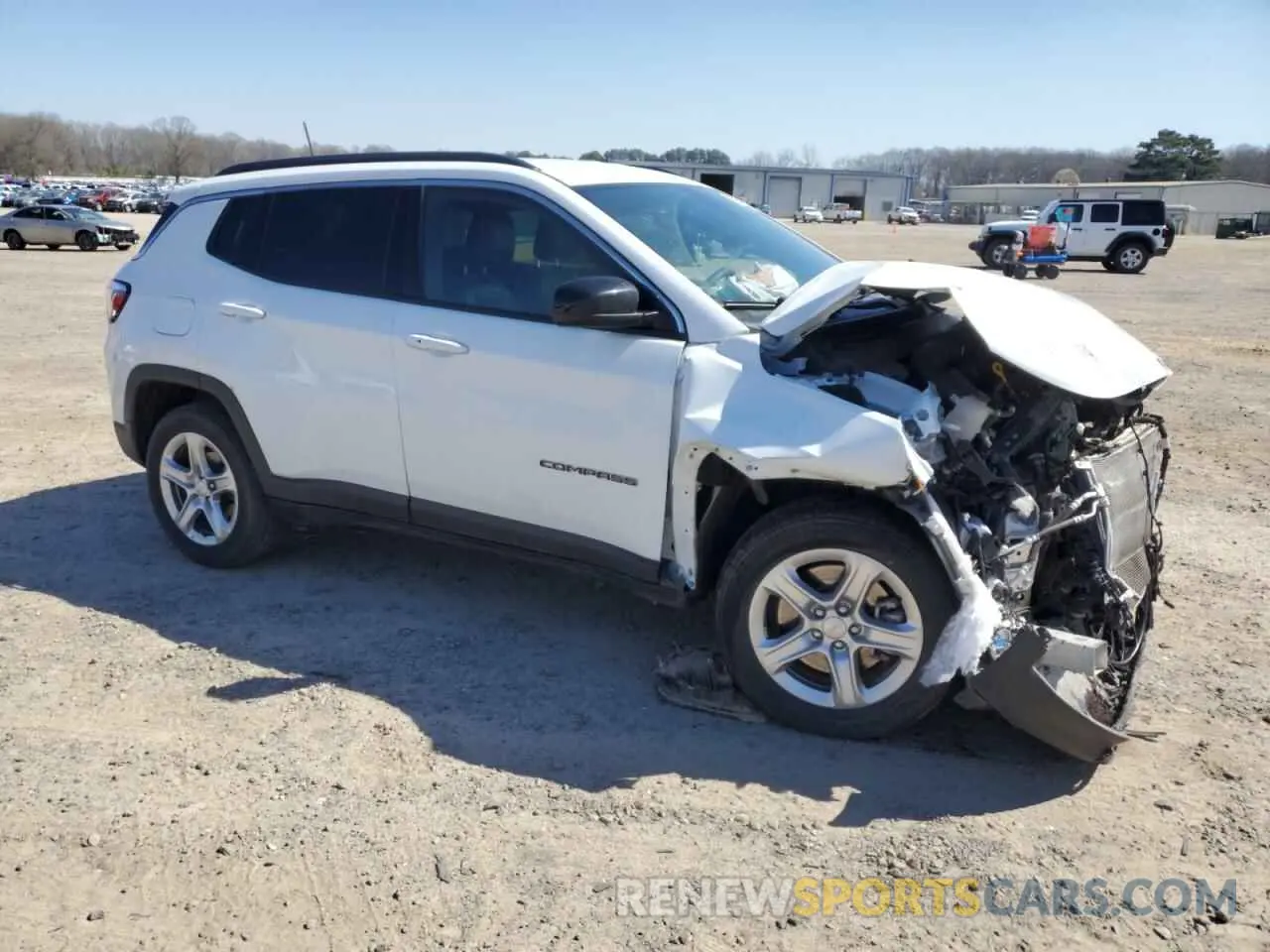 4 Photograph of a damaged car 3C4NJDBN8PT540924 JEEP COMPASS 2023