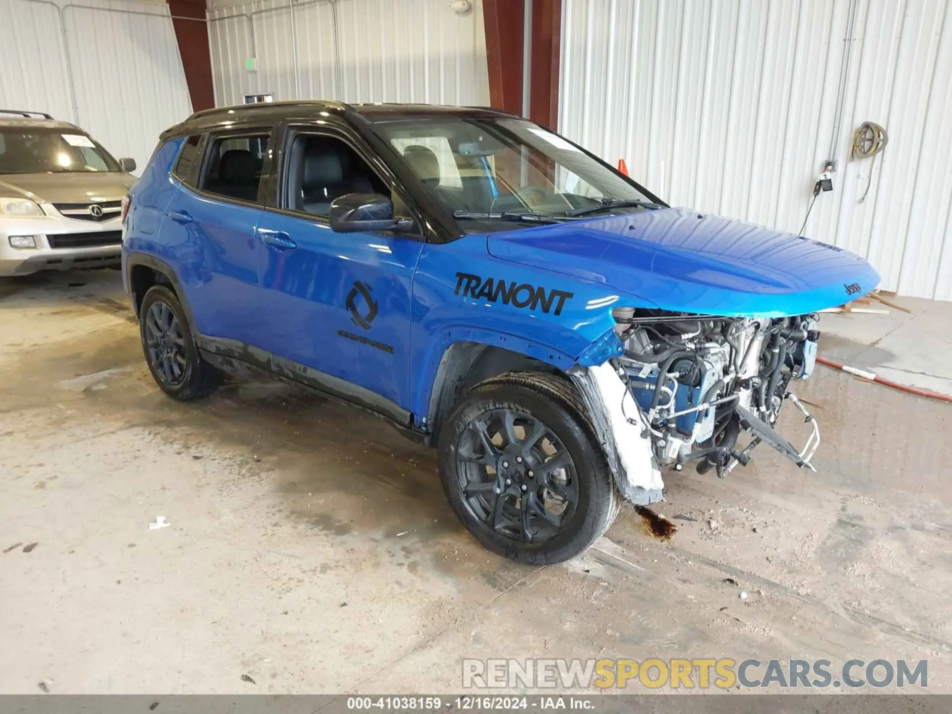 1 Photograph of a damaged car 3C4NJDBN8PT550689 JEEP COMPASS 2023