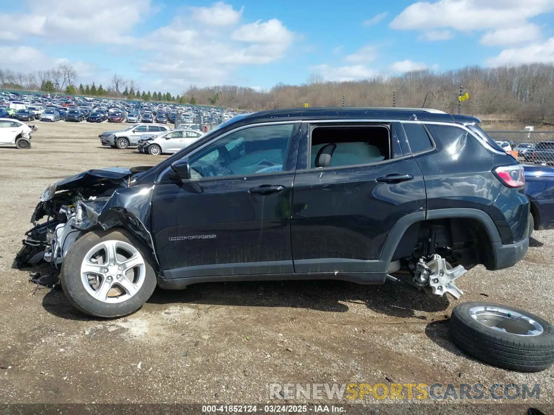 14 Photograph of a damaged car 3C4NJDBN9PT514039 JEEP COMPASS 2023