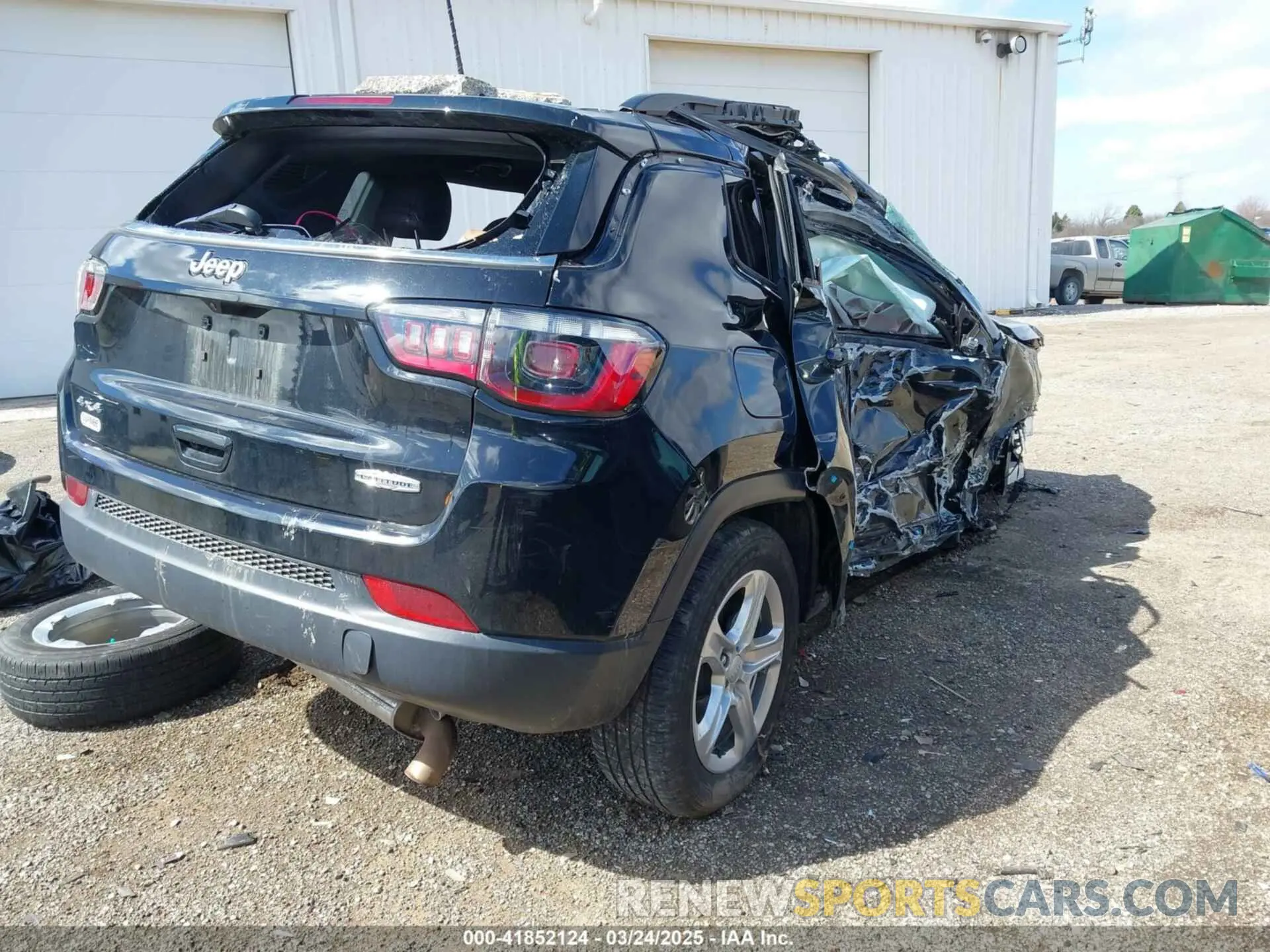4 Photograph of a damaged car 3C4NJDBN9PT514039 JEEP COMPASS 2023