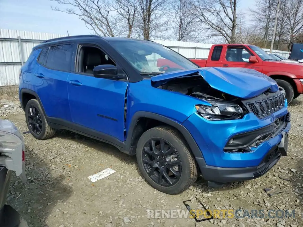 4 Photograph of a damaged car 3C4NJDBN9PT518866 JEEP COMPASS 2023