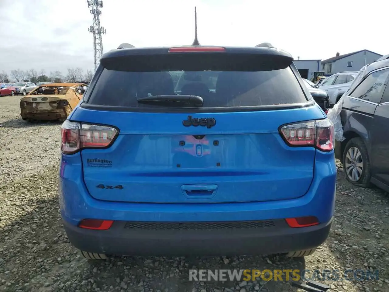 6 Photograph of a damaged car 3C4NJDBN9PT518866 JEEP COMPASS 2023