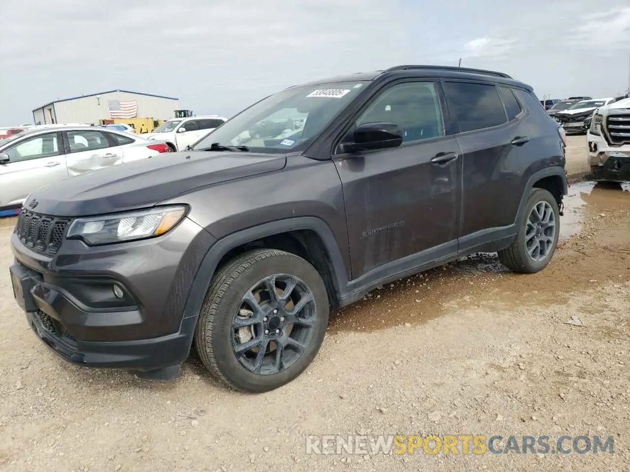 1 Photograph of a damaged car 3C4NJDBN9PT539846 JEEP COMPASS 2023