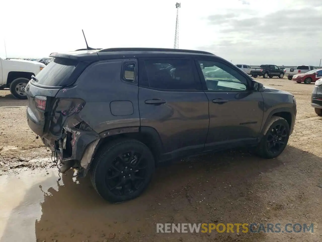 3 Photograph of a damaged car 3C4NJDBN9PT539846 JEEP COMPASS 2023