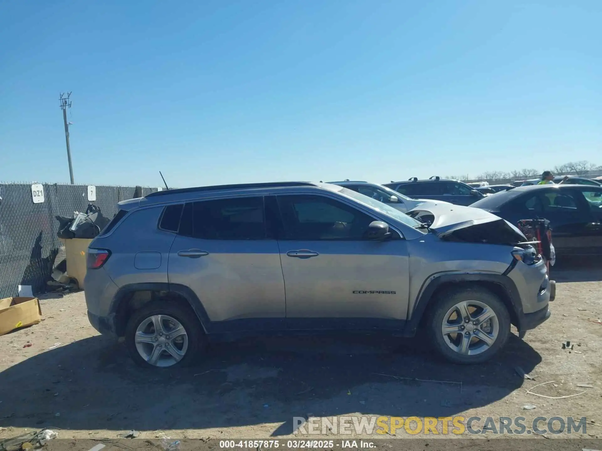 13 Photograph of a damaged car 3C4NJDBN9PT540799 JEEP COMPASS 2023
