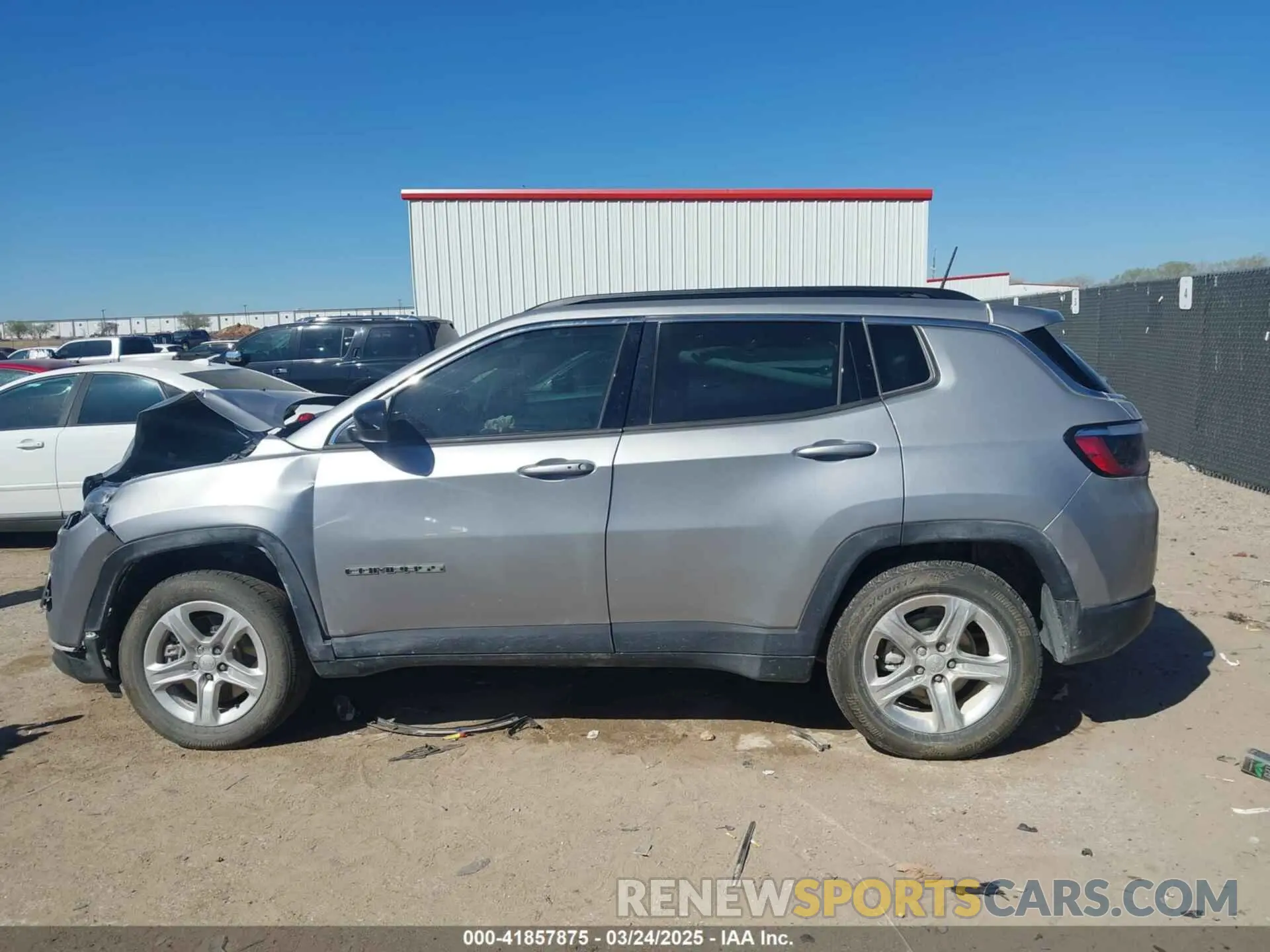 14 Photograph of a damaged car 3C4NJDBN9PT540799 JEEP COMPASS 2023