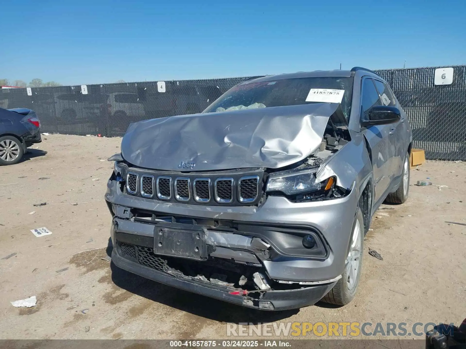 2 Photograph of a damaged car 3C4NJDBN9PT540799 JEEP COMPASS 2023