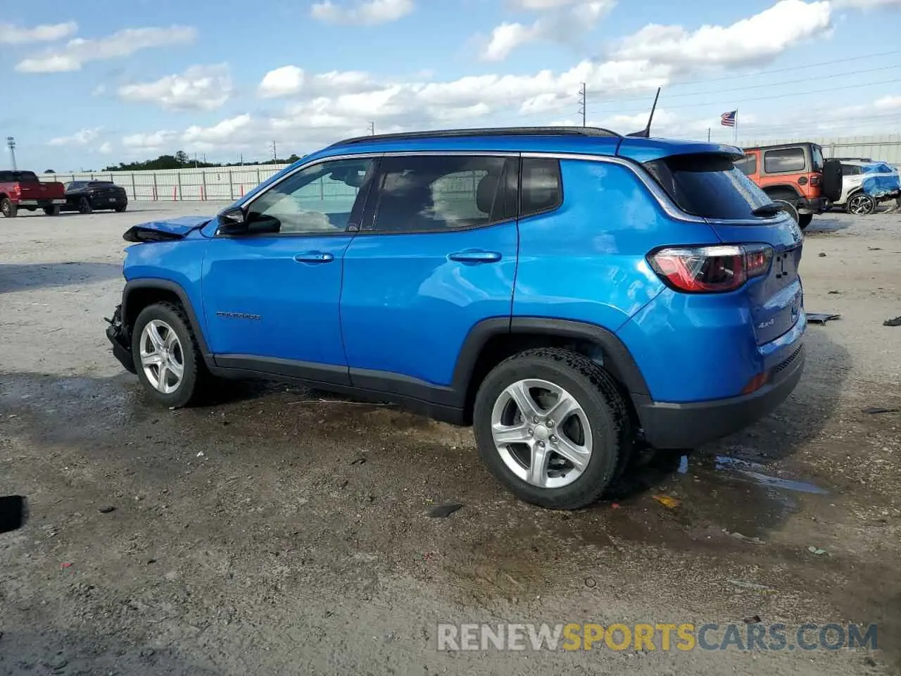 2 Photograph of a damaged car 3C4NJDBN9PT541788 JEEP COMPASS 2023