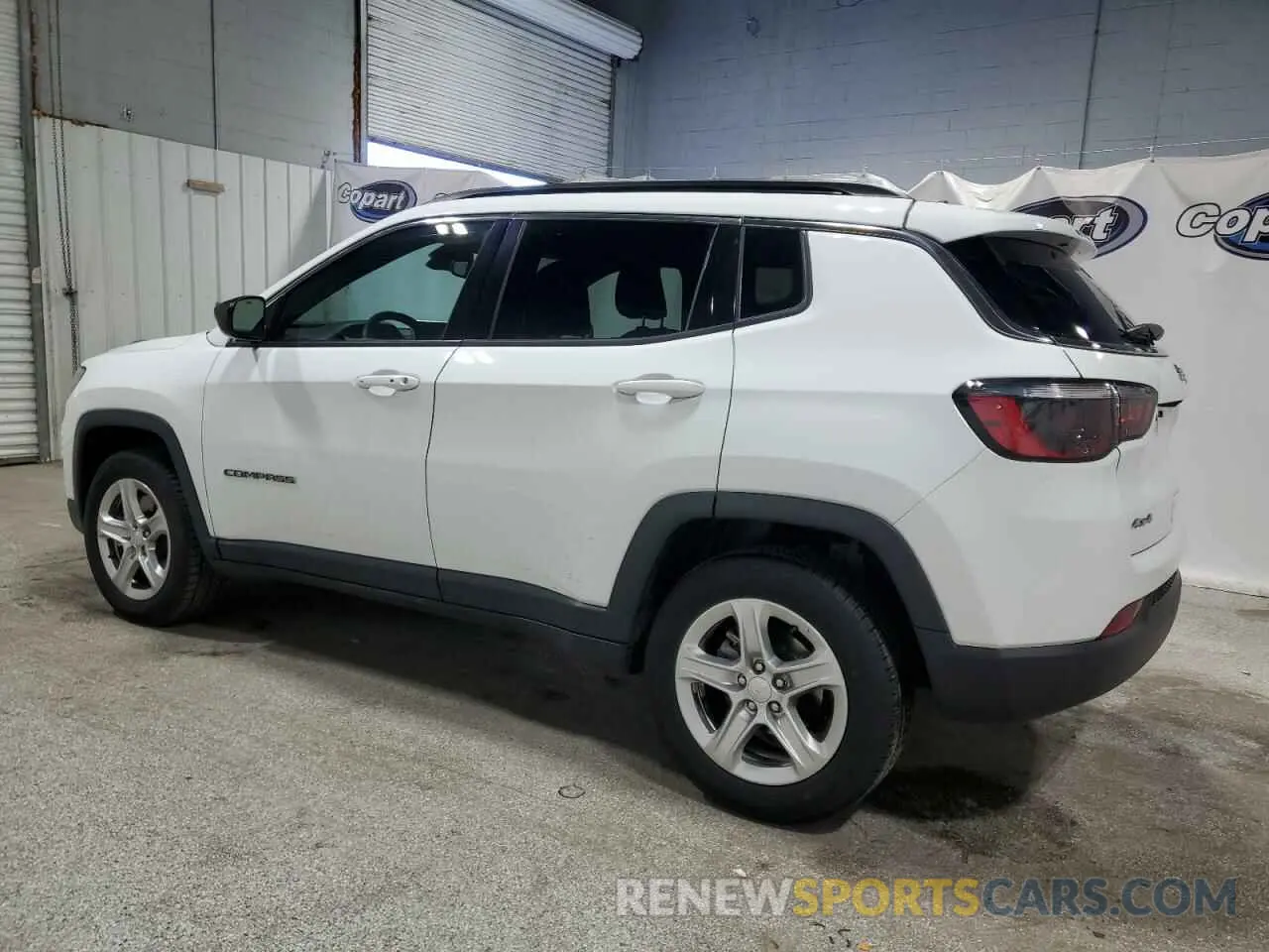 2 Photograph of a damaged car 3C4NJDBN9PT553374 JEEP COMPASS 2023