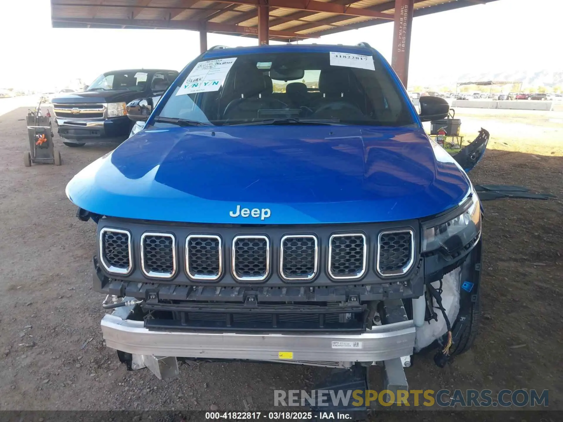 13 Photograph of a damaged car 3C4NJDBNXPT554436 JEEP COMPASS 2023