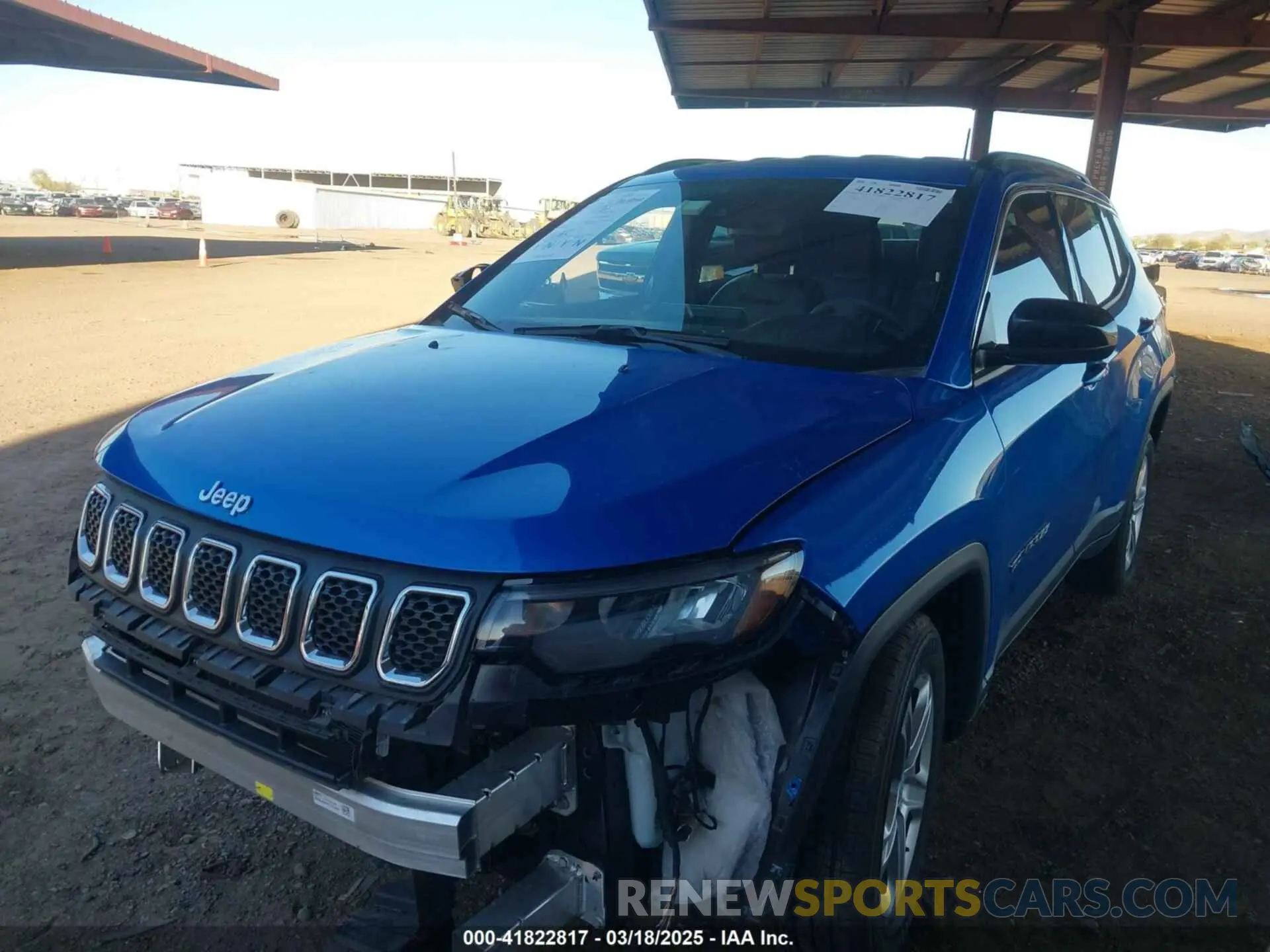 2 Photograph of a damaged car 3C4NJDBNXPT554436 JEEP COMPASS 2023