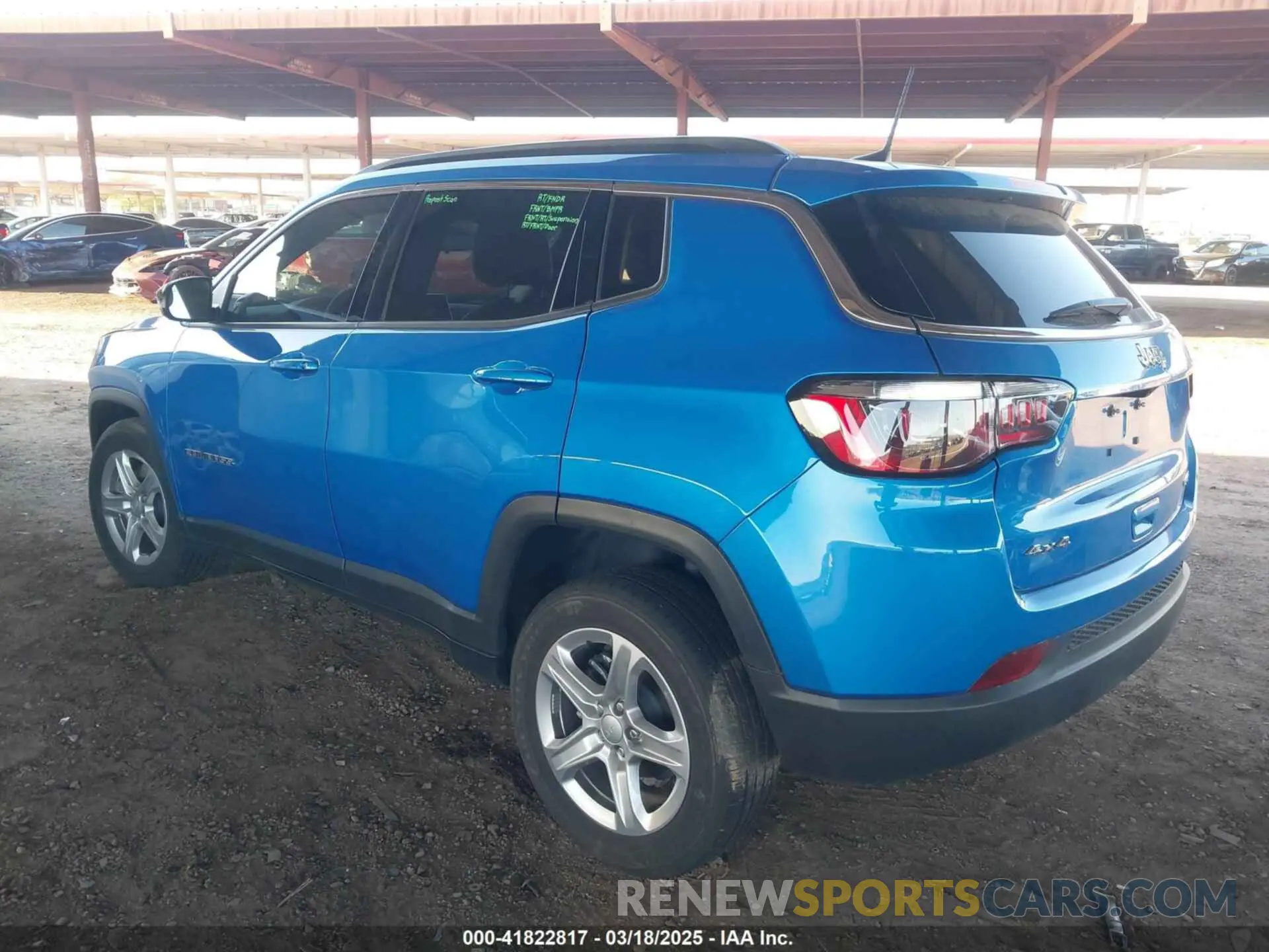 3 Photograph of a damaged car 3C4NJDBNXPT554436 JEEP COMPASS 2023
