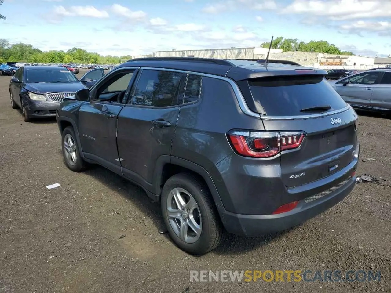 2 Photograph of a damaged car 3C4NJDBNXPT561208 JEEP COMPASS 2023