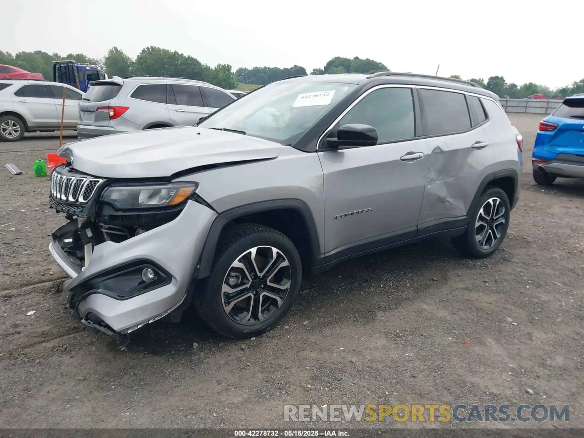 2 Photograph of a damaged car 3C4NJDCN0PT524859 JEEP COMPASS 2023