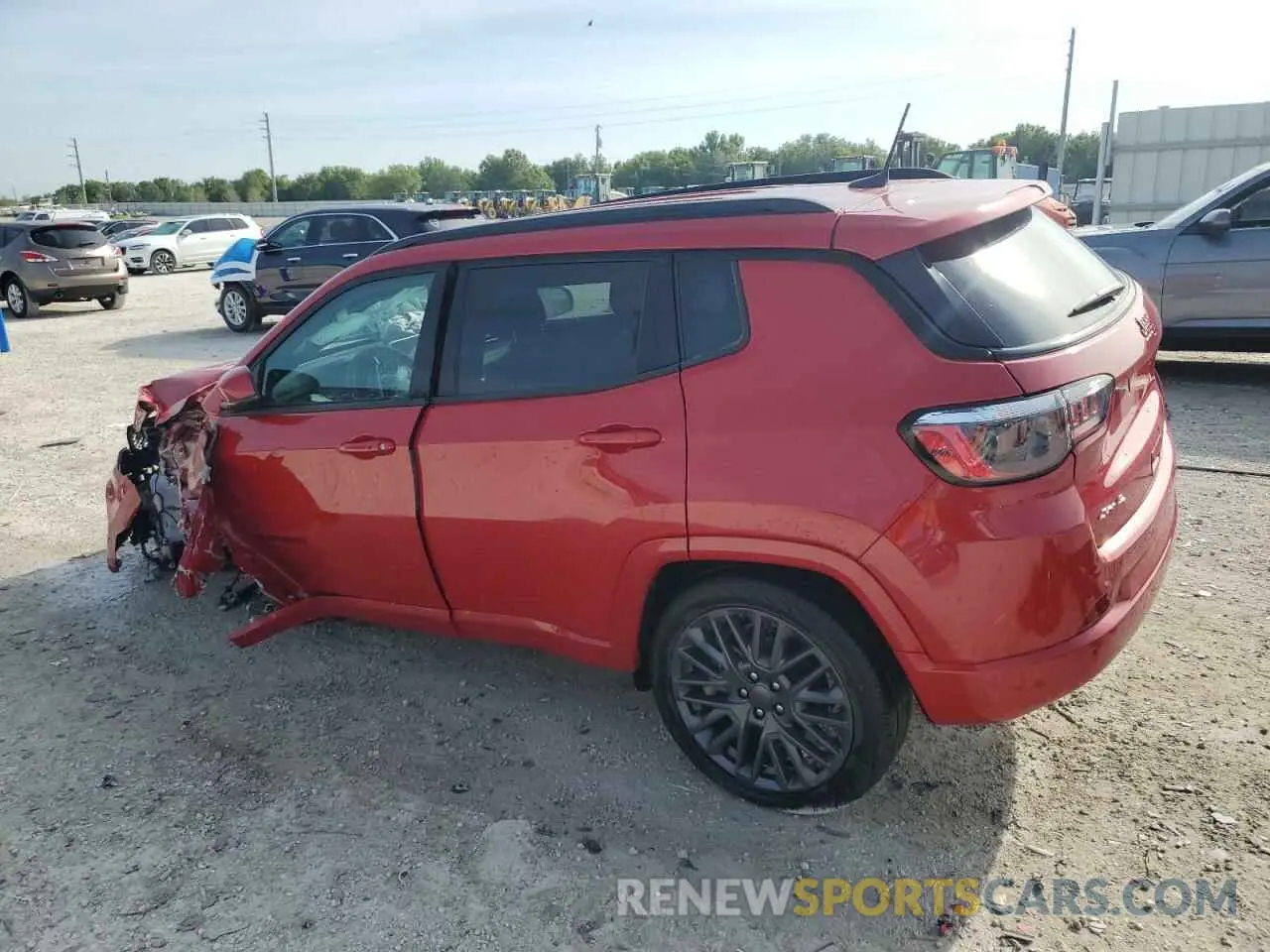 2 Photograph of a damaged car 3C4NJDCN1PT543923 JEEP COMPASS 2023