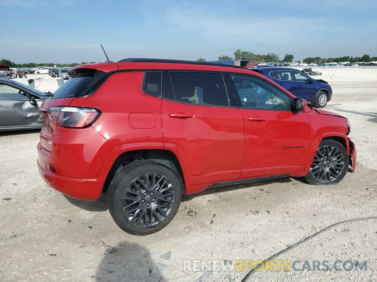 3 Photograph of a damaged car 3C4NJDCN1PT543923 JEEP COMPASS 2023