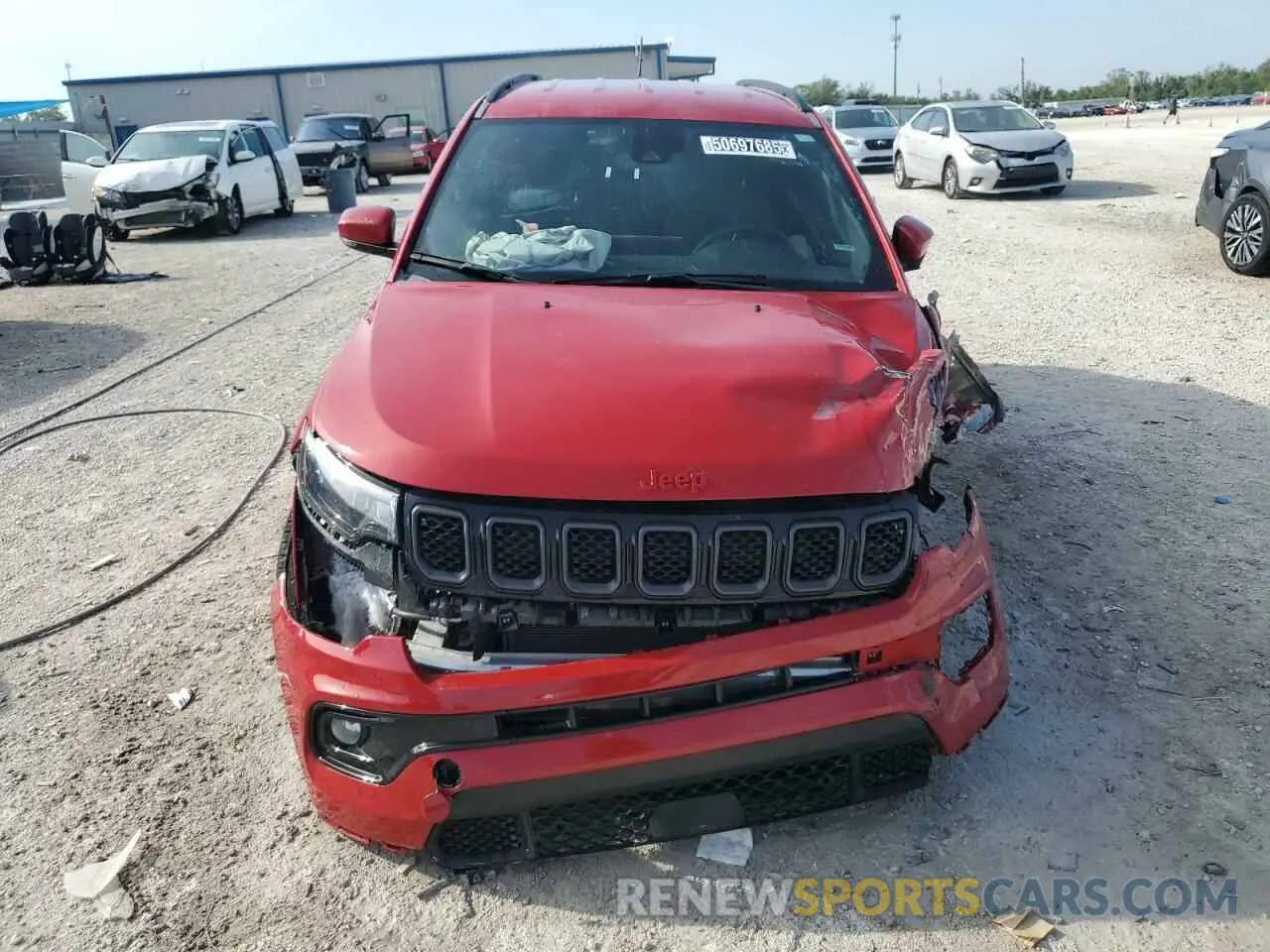 5 Photograph of a damaged car 3C4NJDCN1PT543923 JEEP COMPASS 2023