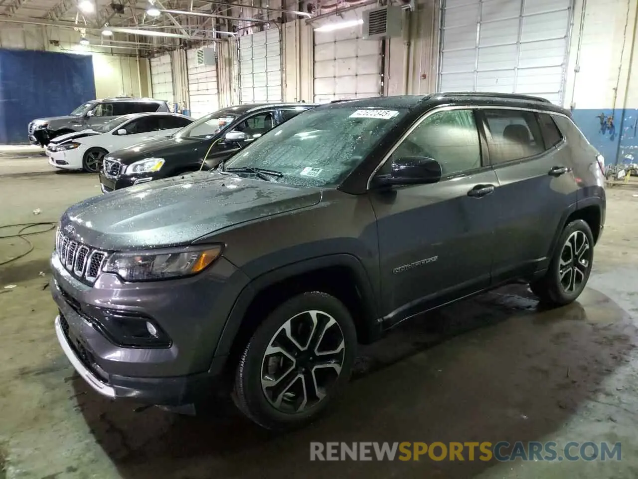 1 Photograph of a damaged car 3C4NJDCN1PT561337 JEEP COMPASS 2023