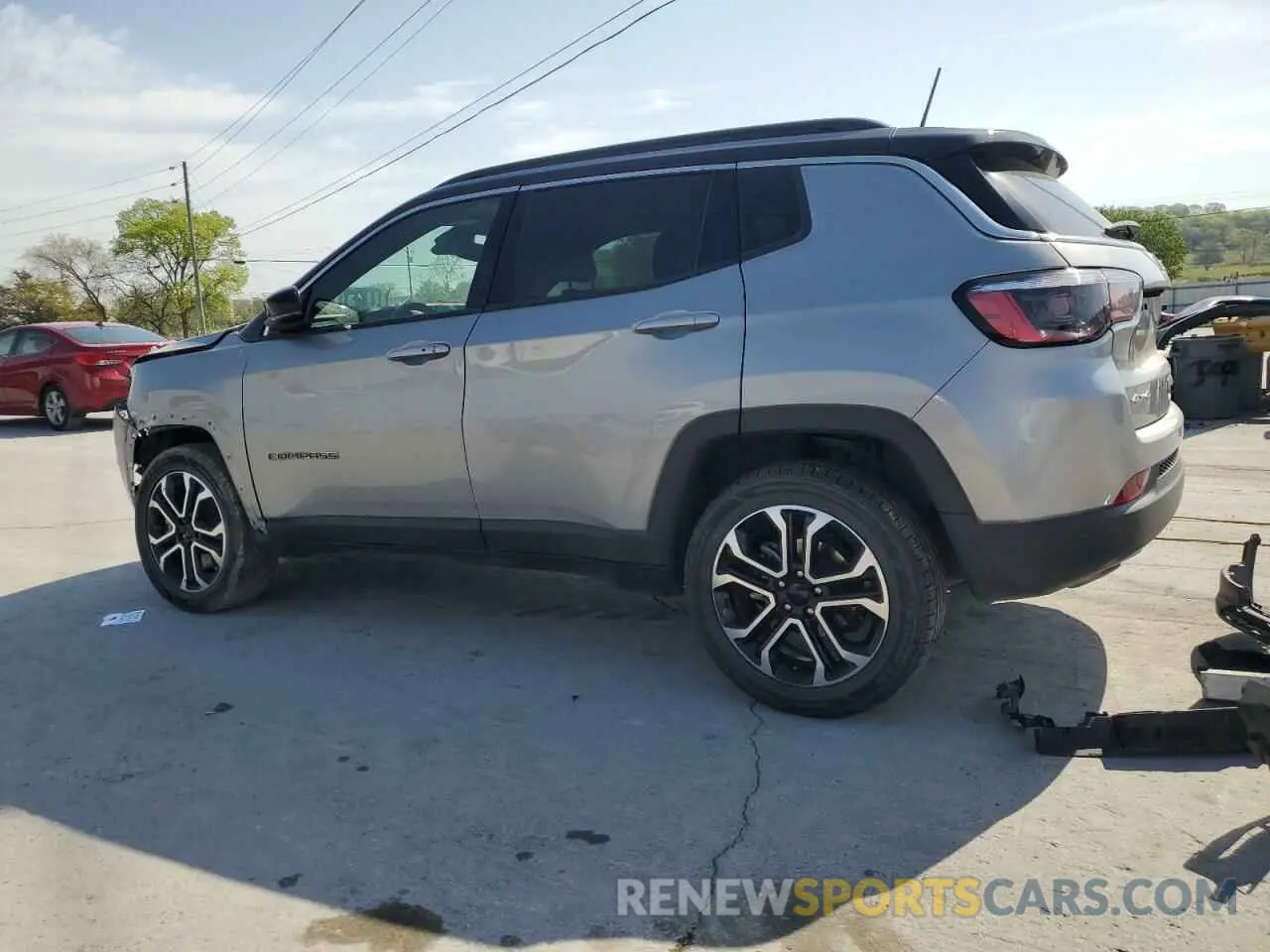 2 Photograph of a damaged car 3C4NJDCN1PT567106 JEEP COMPASS 2023