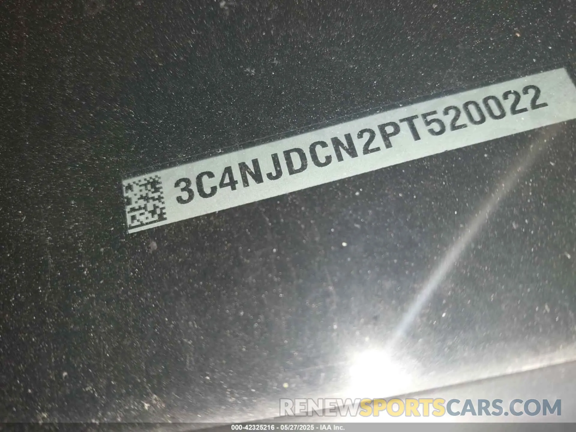 9 Photograph of a damaged car 3C4NJDCN2PT520022 JEEP COMPASS 2023