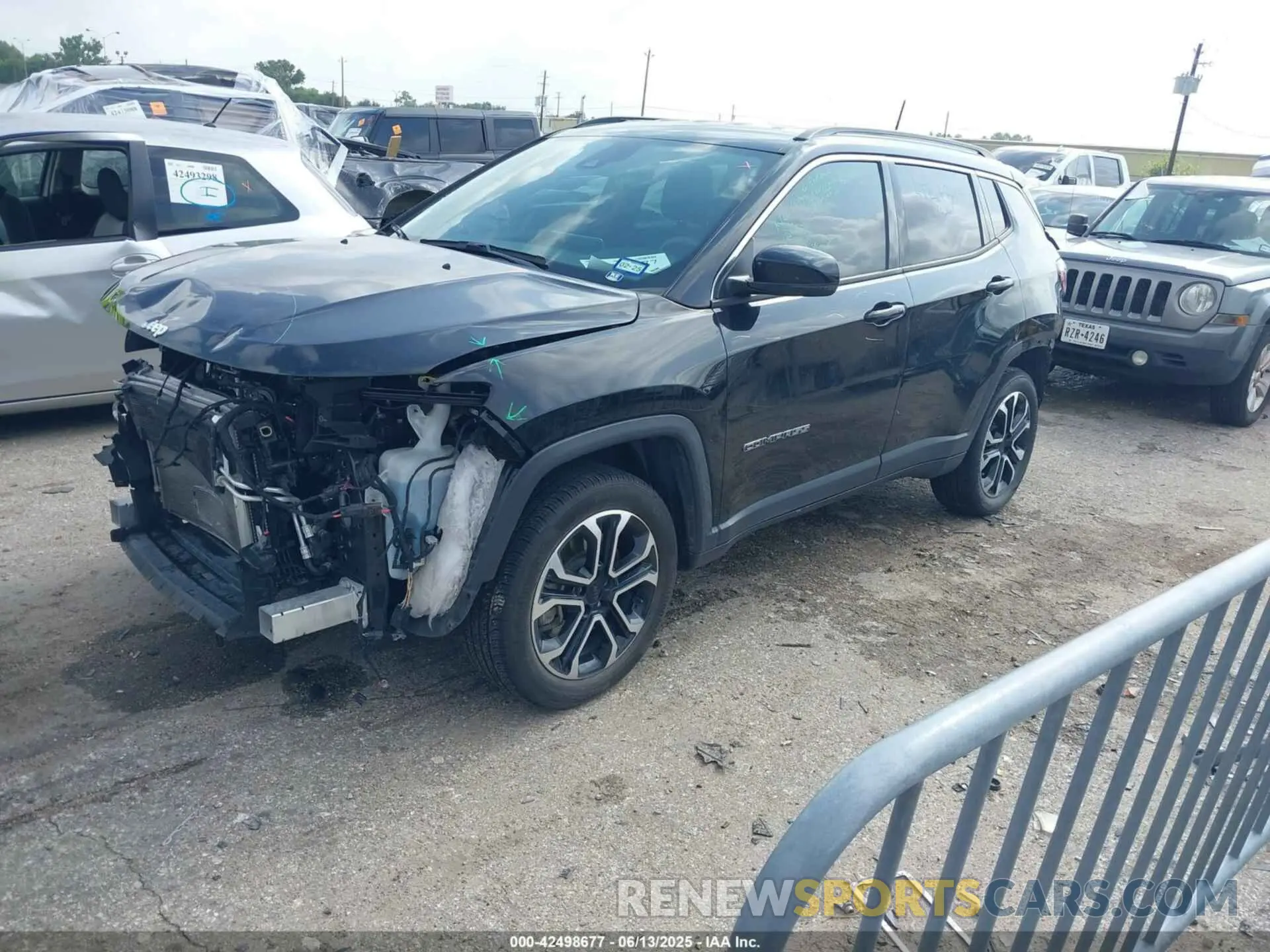 2 Photograph of a damaged car 3C4NJDCN3PT514682 JEEP COMPASS 2023