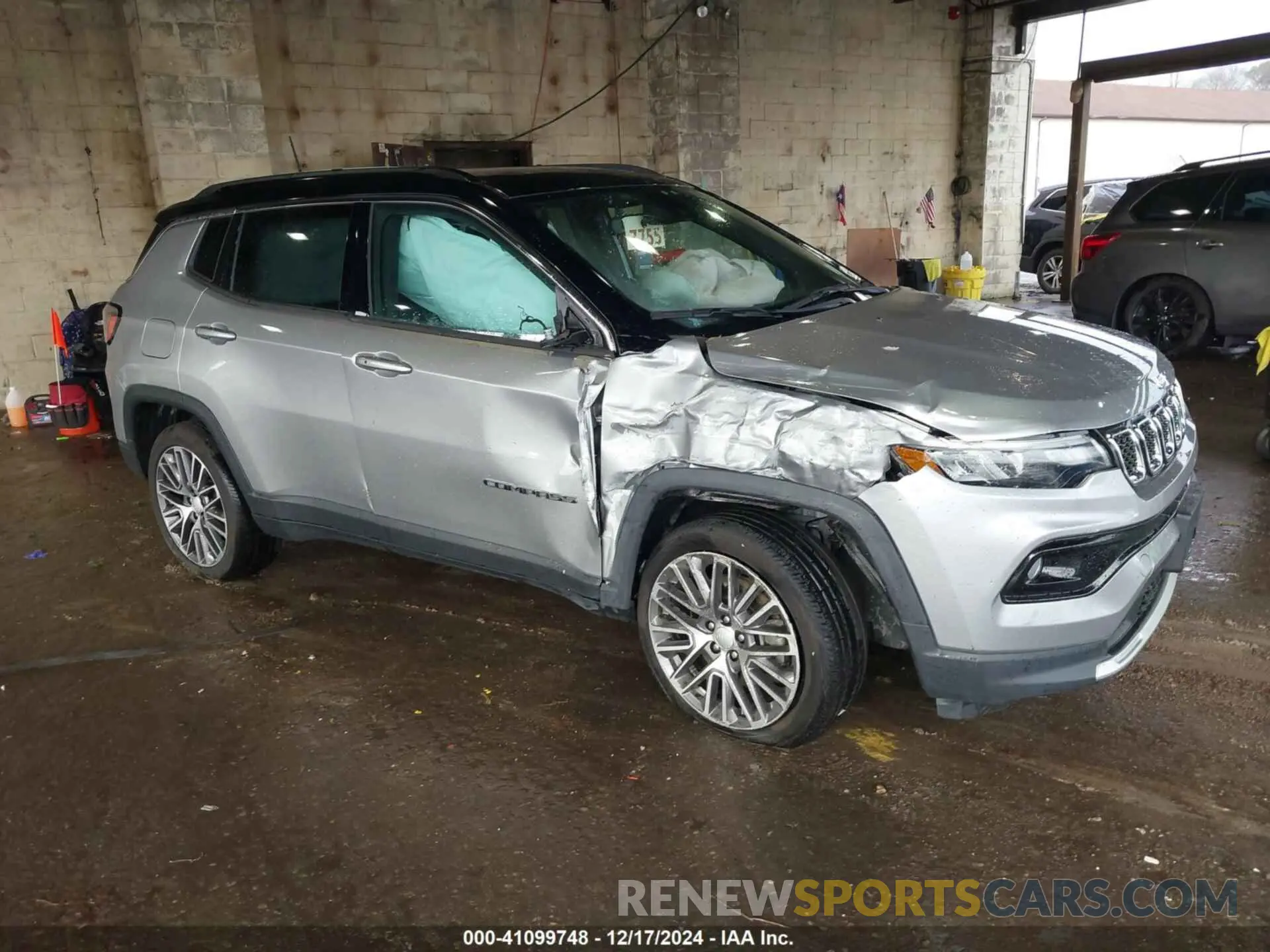 1 Photograph of a damaged car 3C4NJDCN3PT532549 JEEP COMPASS 2023