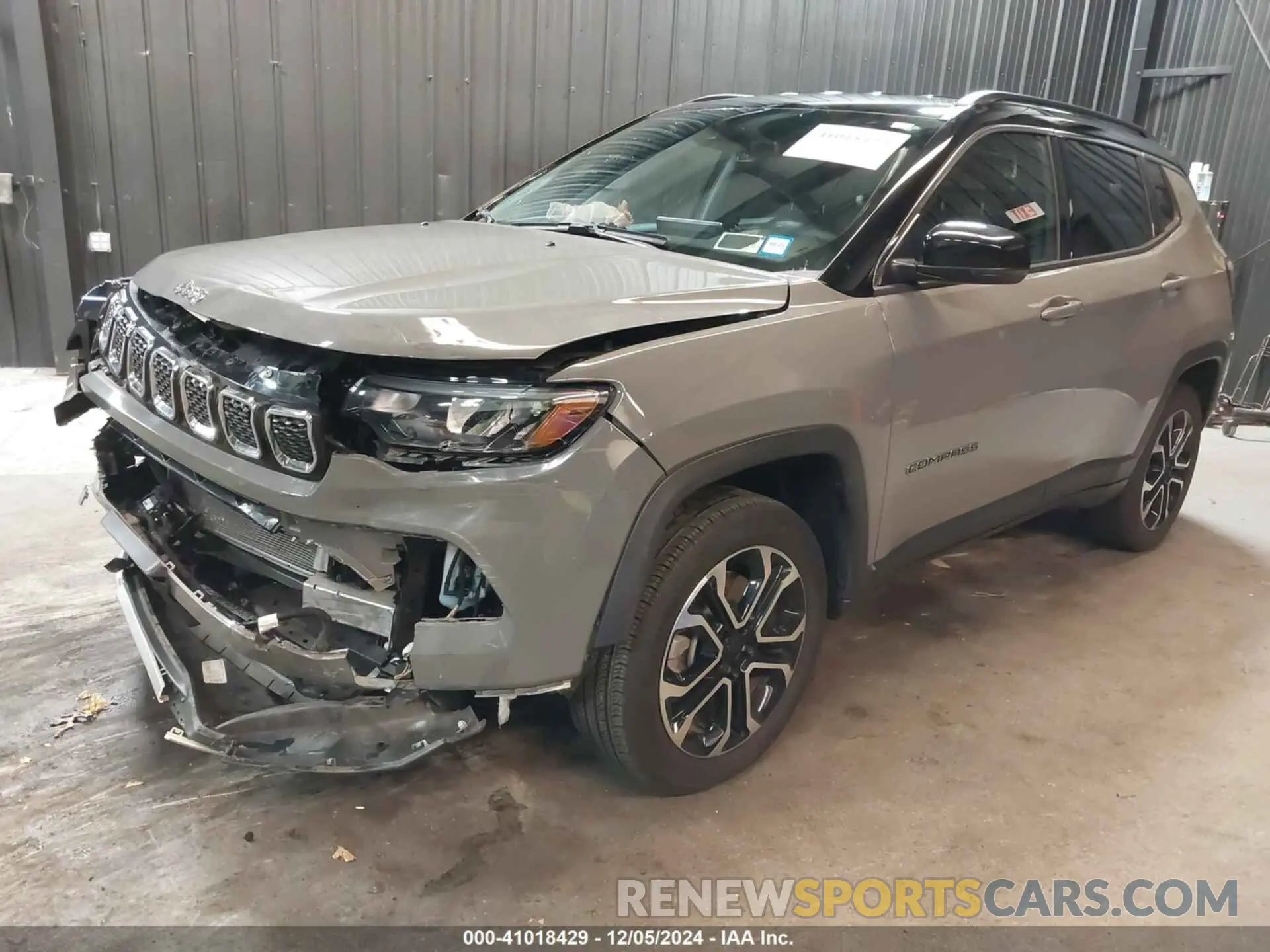 2 Photograph of a damaged car 3C4NJDCN3PT540229 JEEP COMPASS 2023