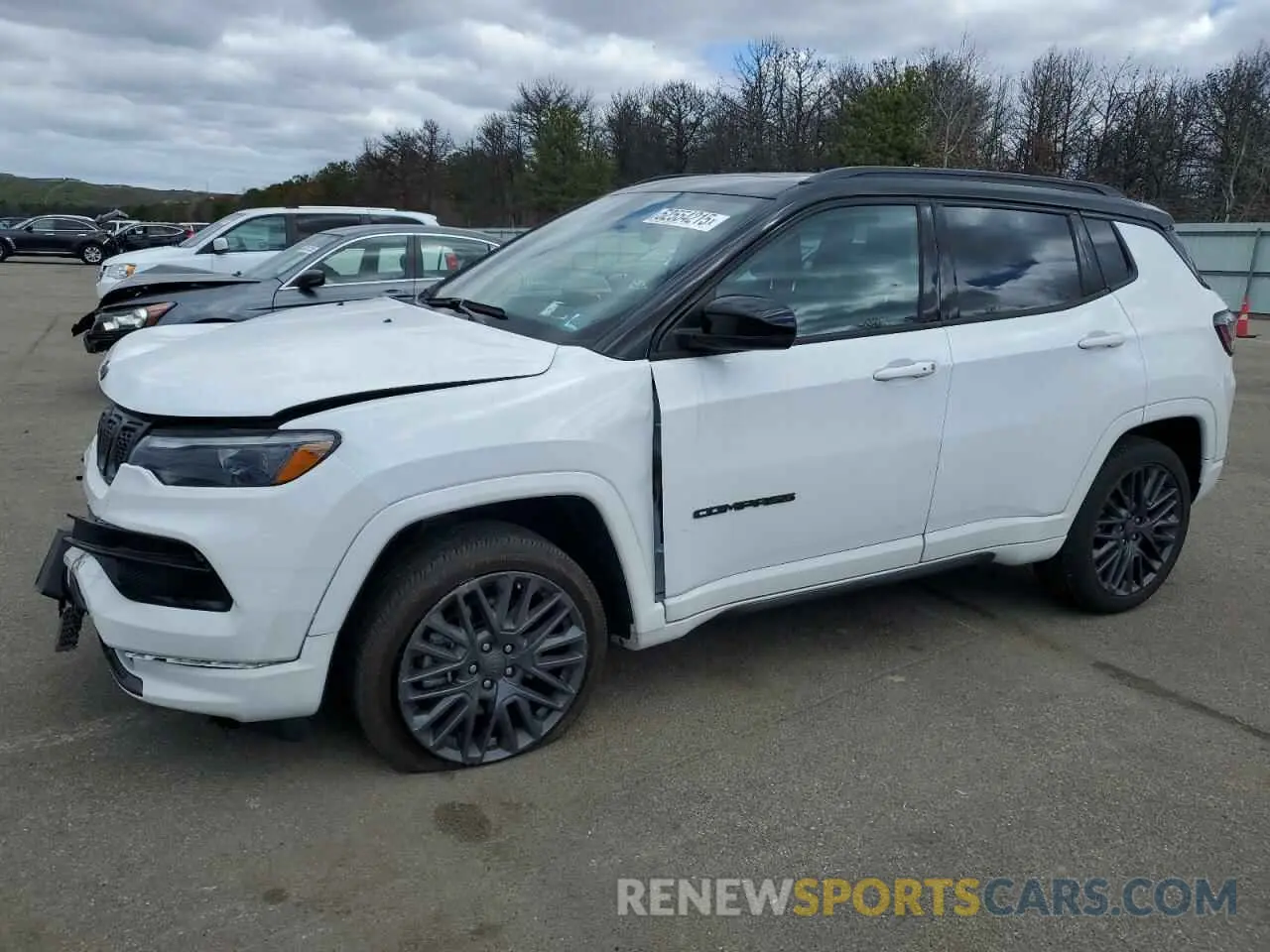 1 Photograph of a damaged car 3C4NJDCN3PT552039 JEEP COMPASS 2023