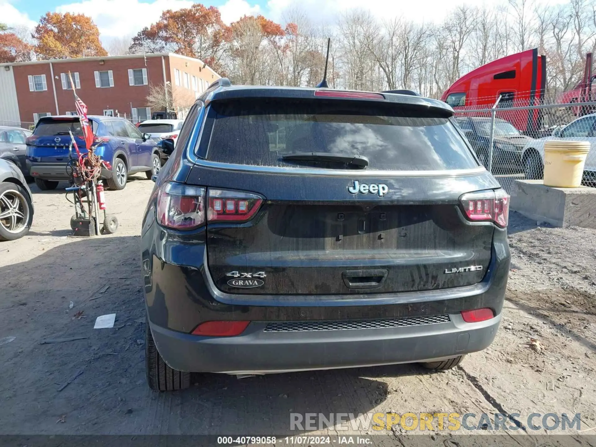 16 Photograph of a damaged car 3C4NJDCN3PT558682 JEEP COMPASS 2023