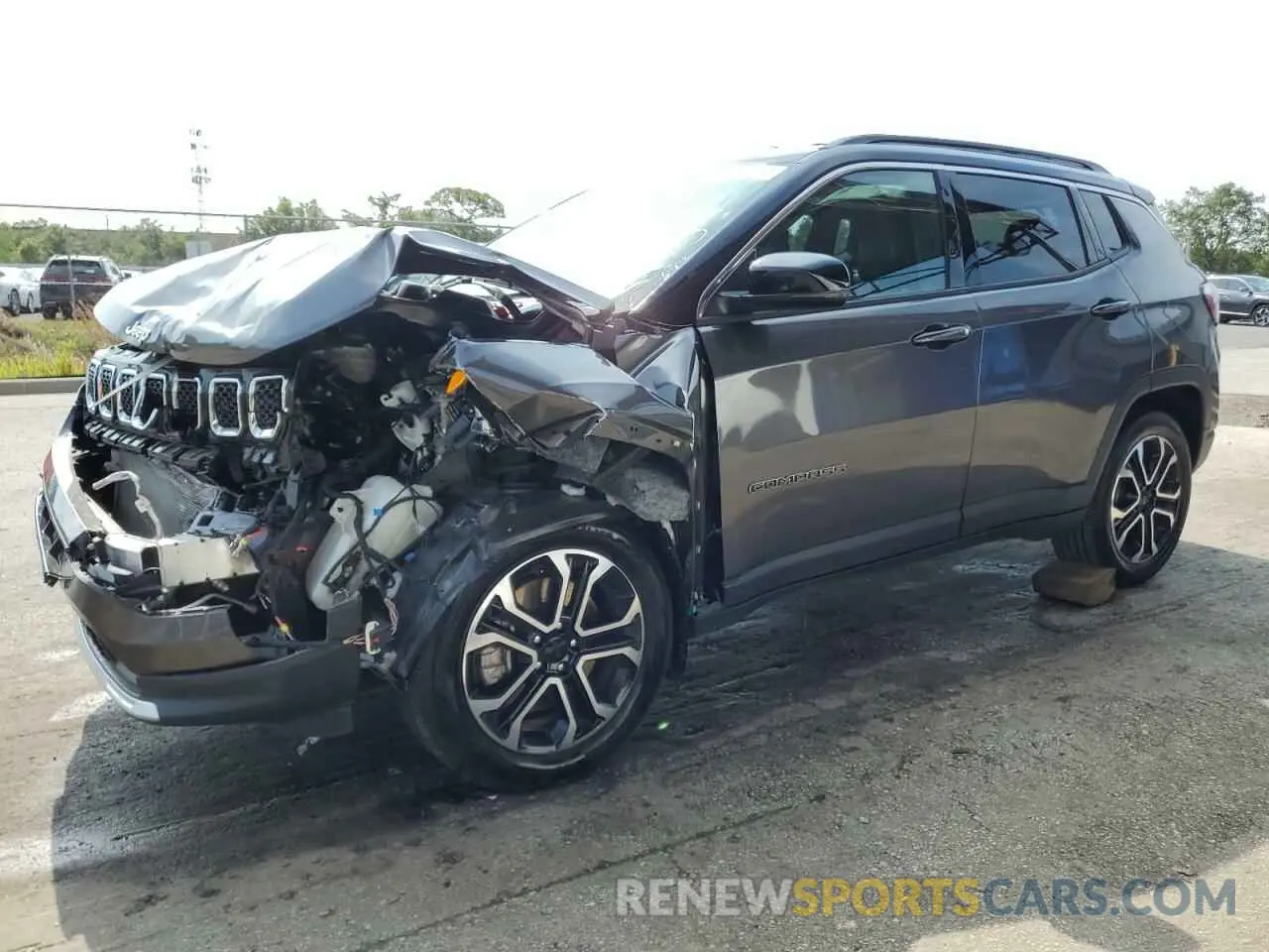 1 Photograph of a damaged car 3C4NJDCN3PT567429 JEEP COMPASS 2023