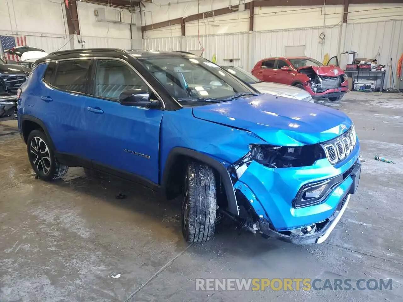 4 Photograph of a damaged car 3C4NJDCN4PT517431 JEEP COMPASS 2023